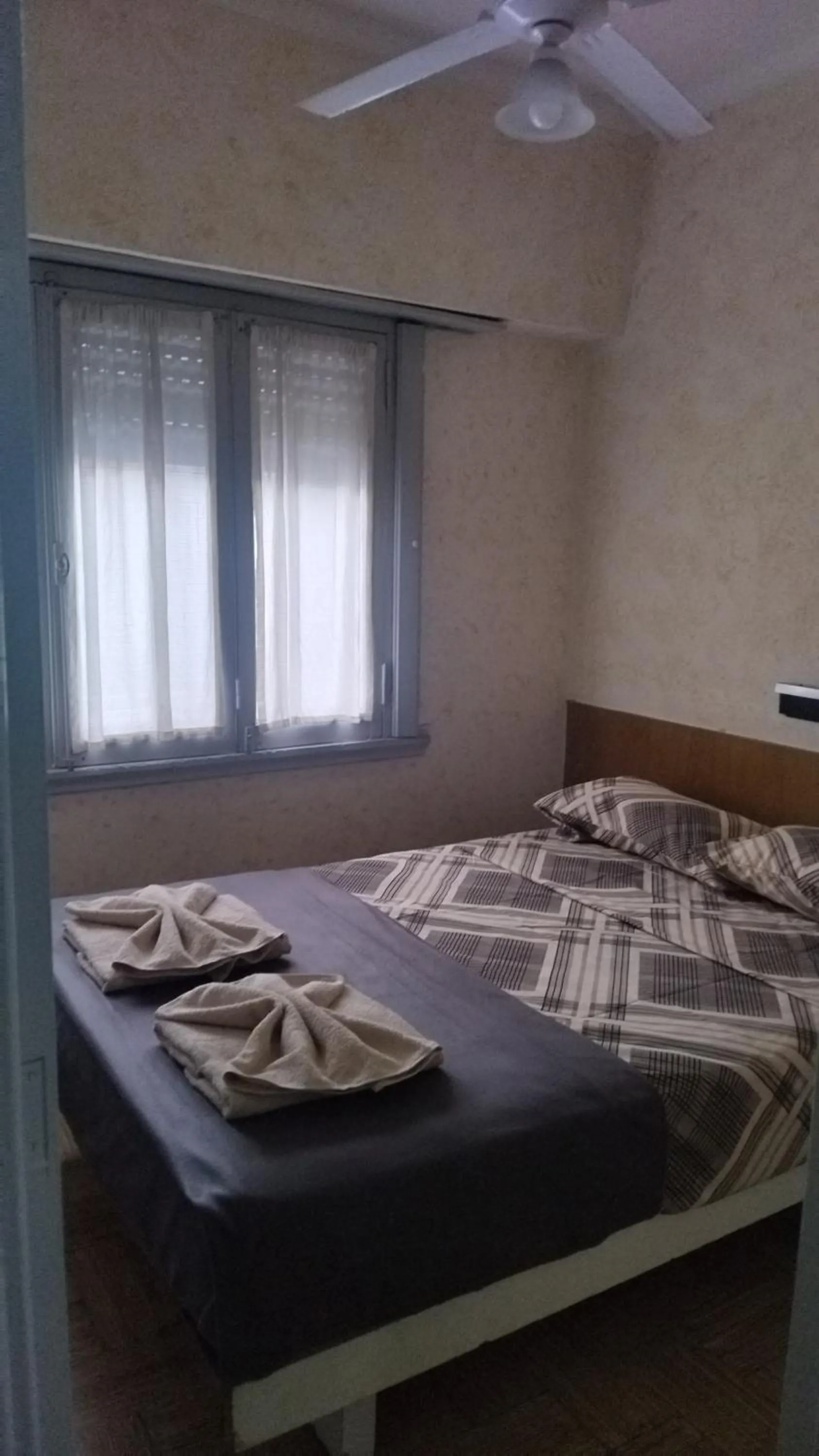 Bed in Hotel Jorgito