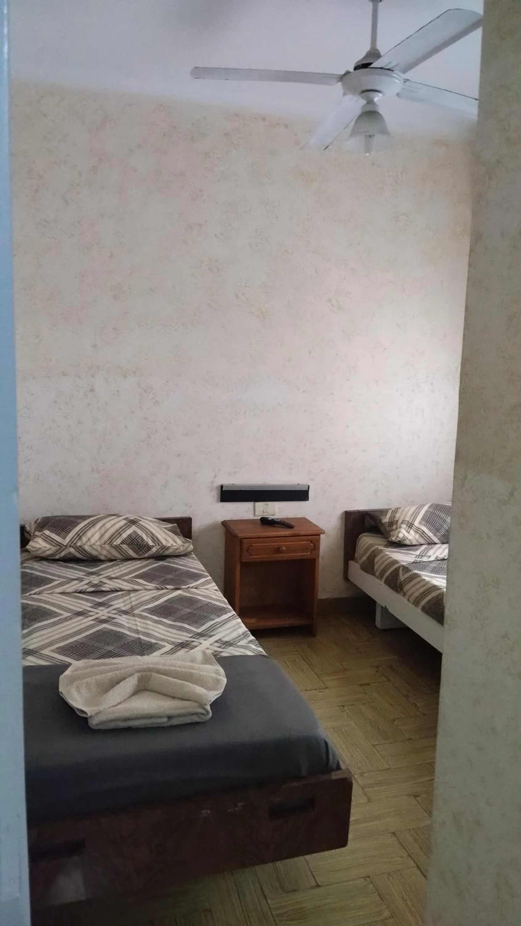 Bed in Hotel Jorgito