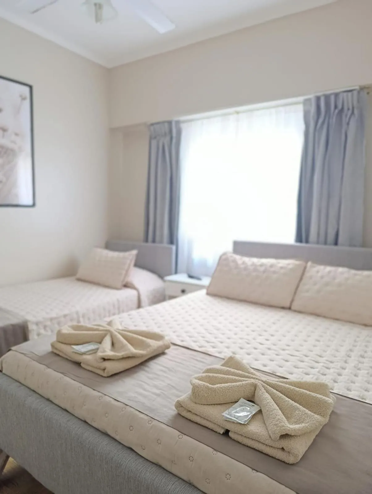 Bed in Hotel Jorgito