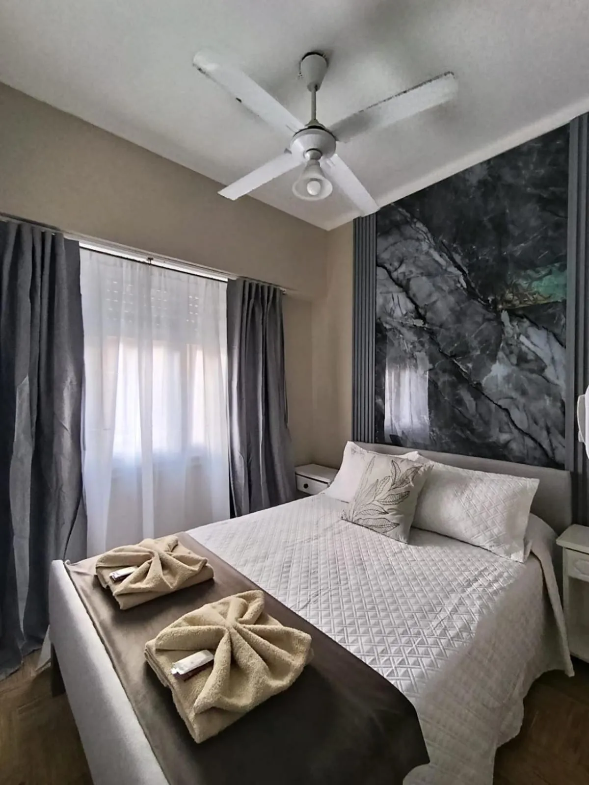 Bed in Hotel Jorgito