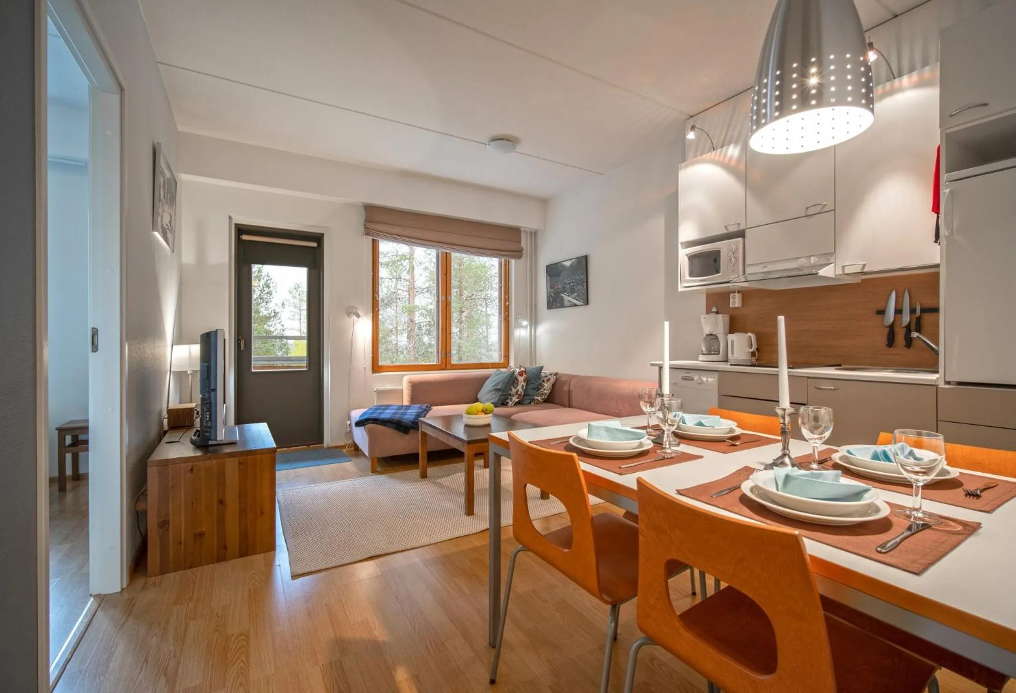 Two-Bedroom Apartment with Sauna in Ski-Inn PyhäSuites