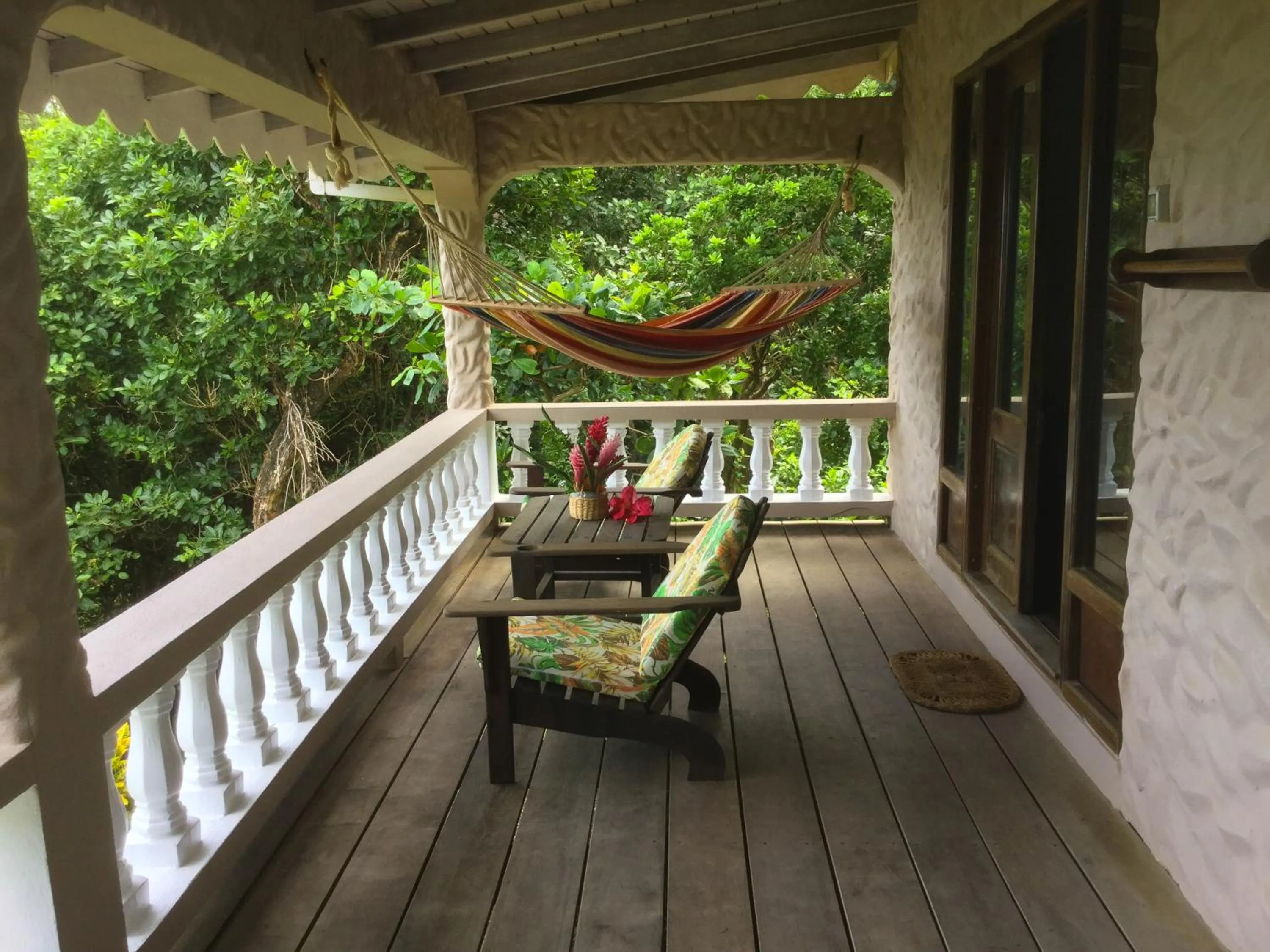 Balcony/Terrace in Petite Anse Hotel
