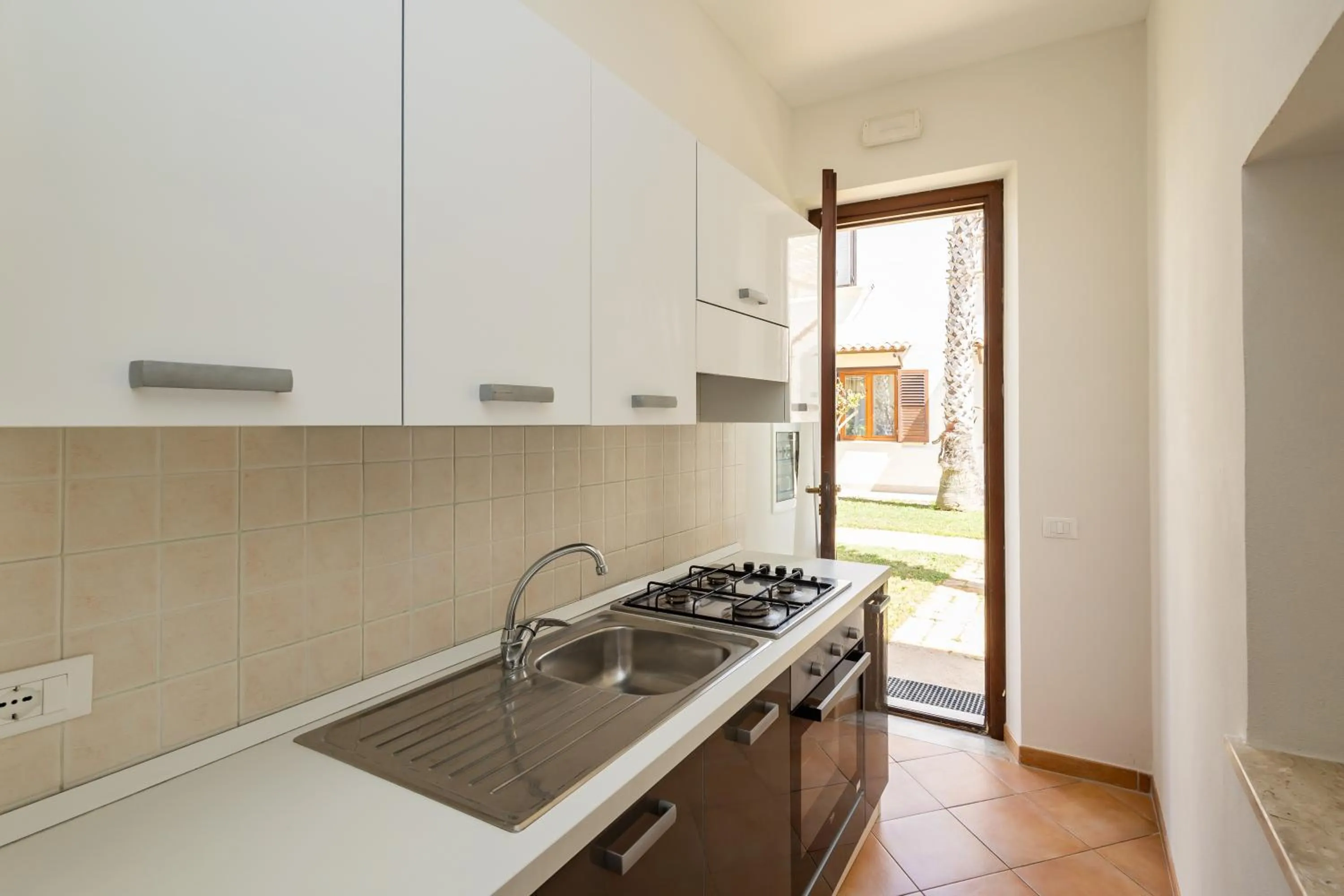 Kitchen or kitchenette in Resort Santa Maria Hotel