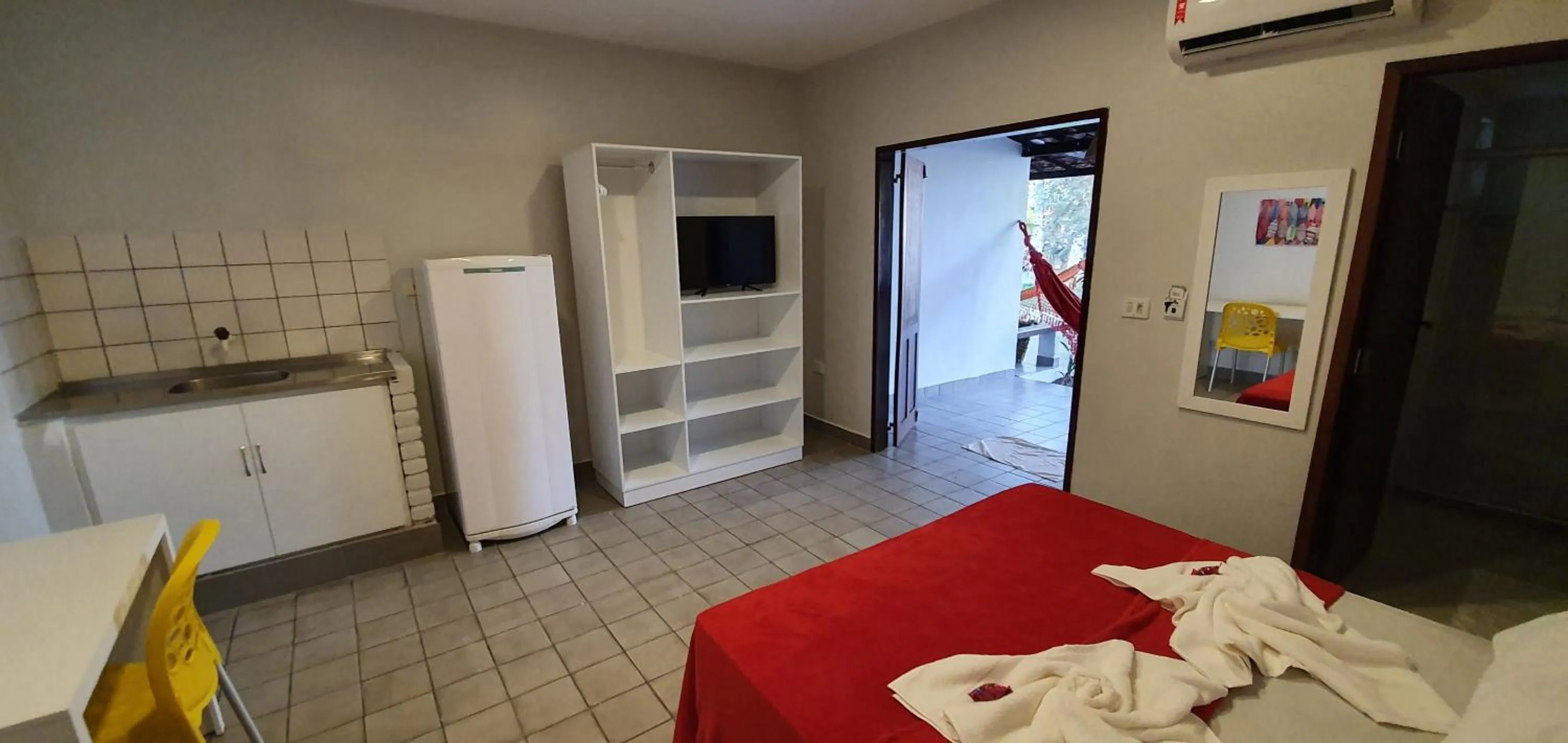 Bed in Pousada das Oliveiras