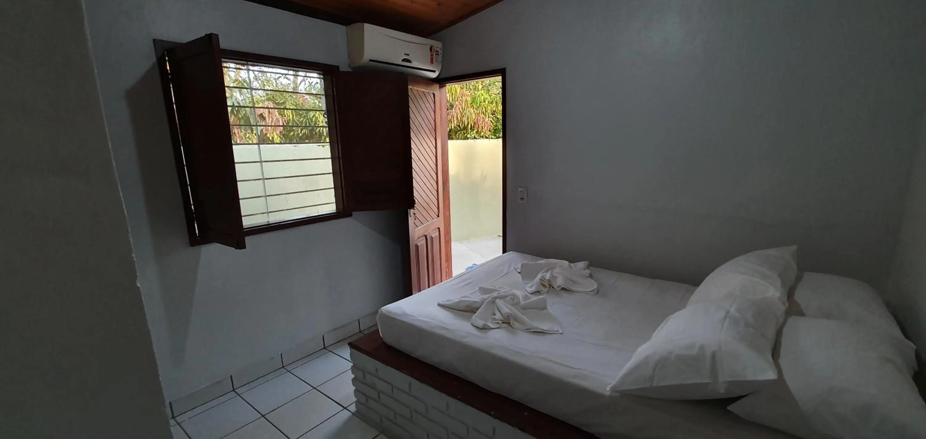 Bed in Pousada das Oliveiras