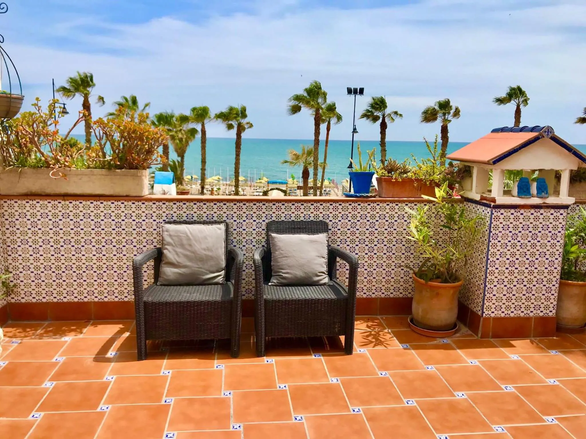 Patio in Guadalupe Cozy Inns