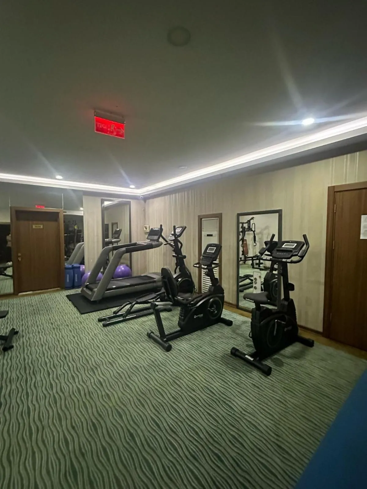 Fitness centre/facilities in saffari otel