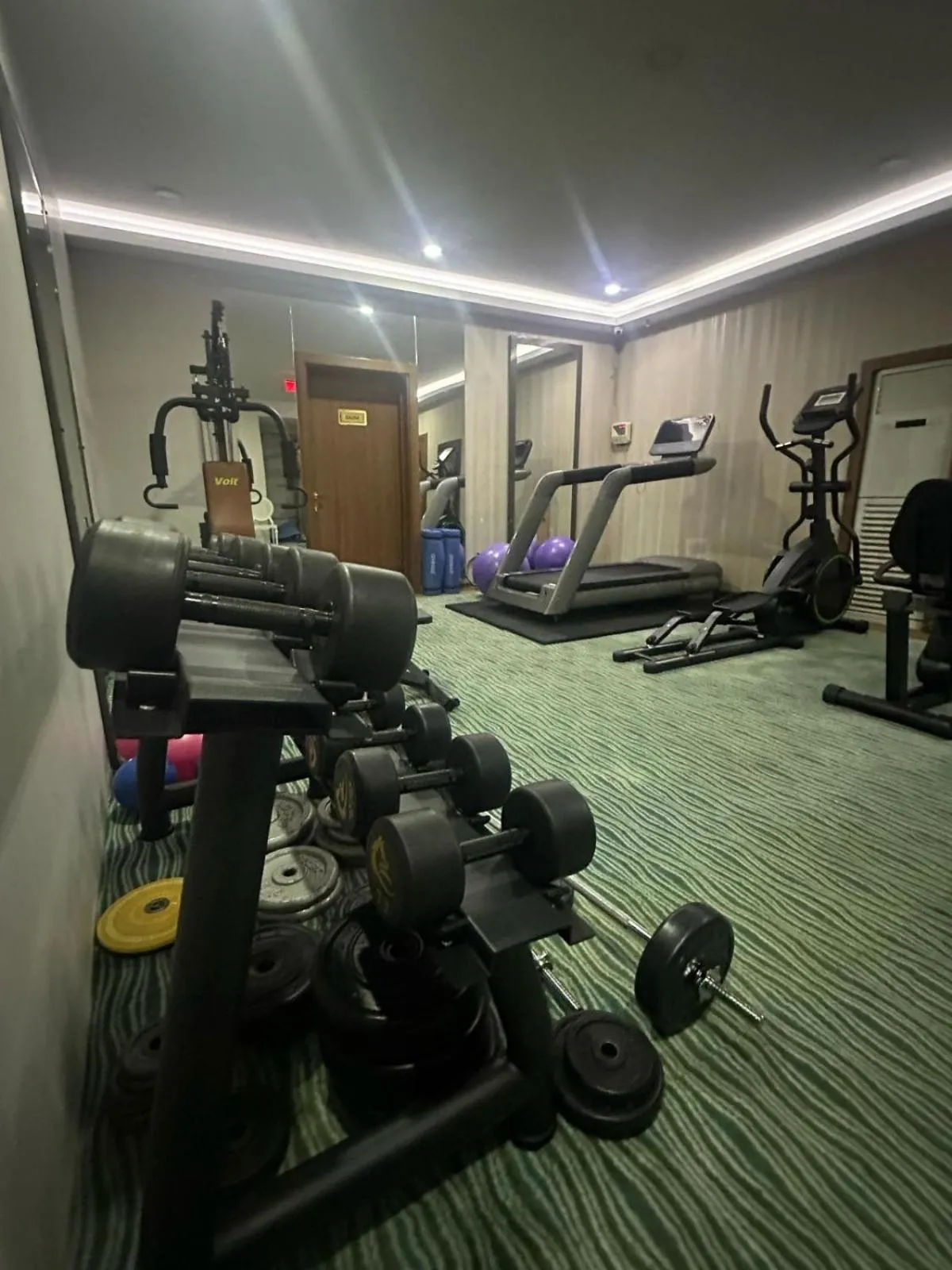Fitness centre/facilities in saffari otel