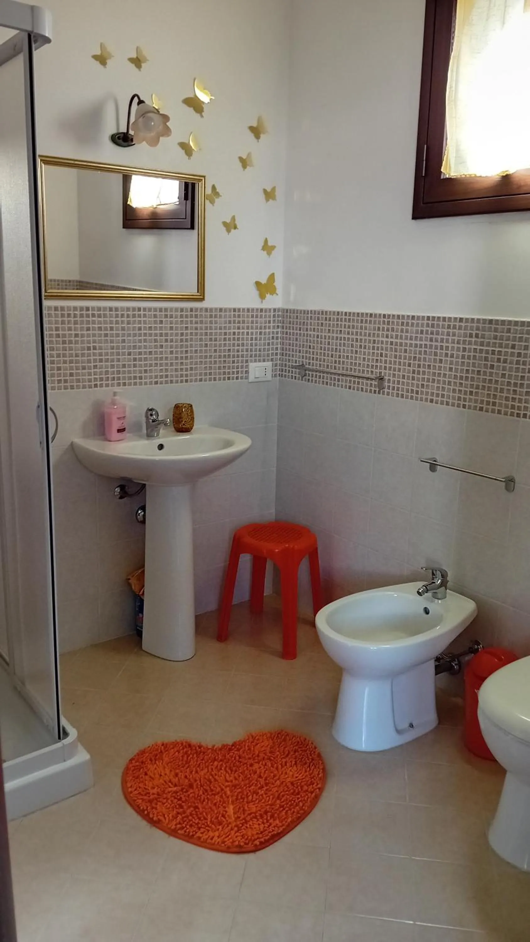 Shower in Baglio Messina Vacanze