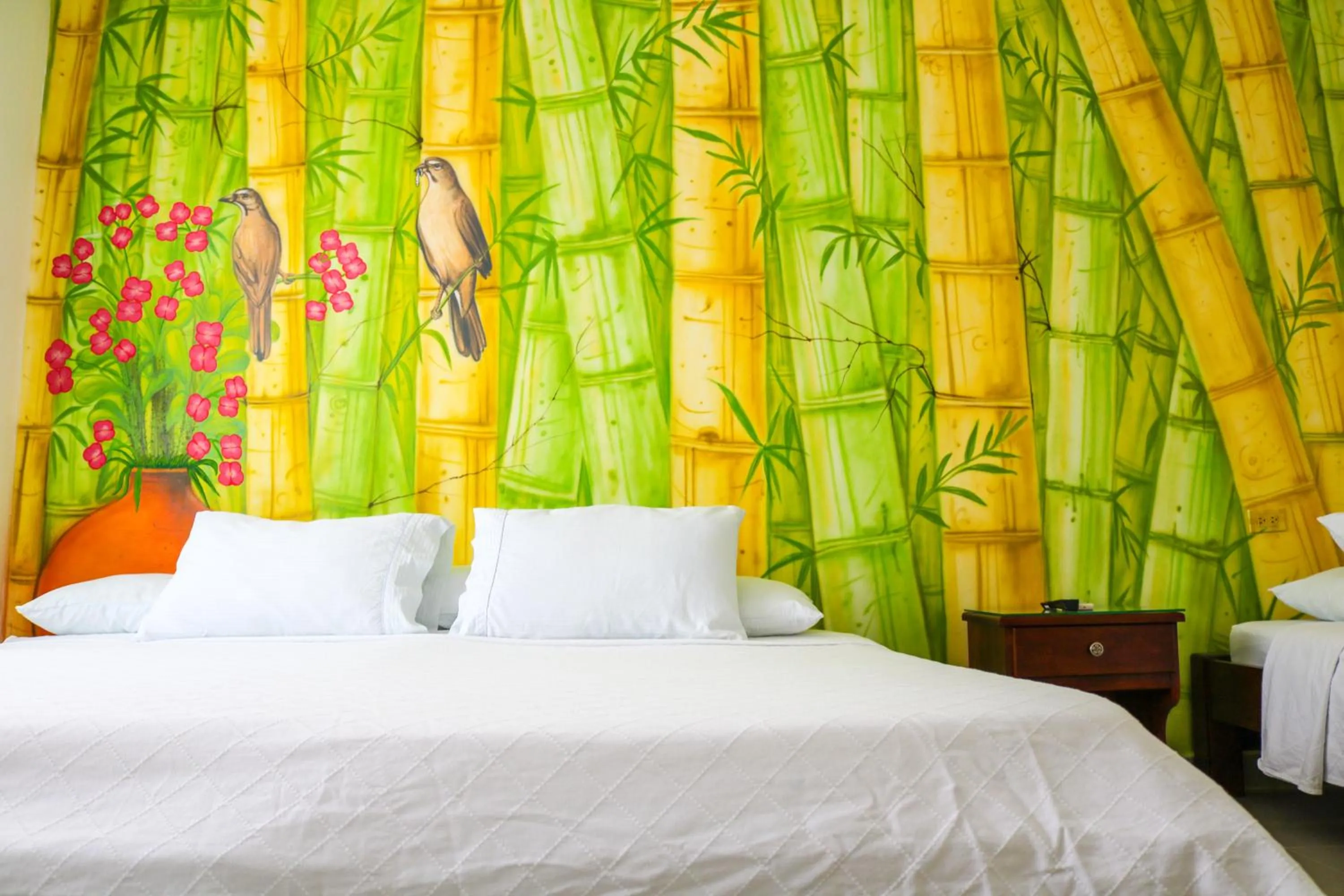 Bed in Hotel Jardines Evans By GEH Suites