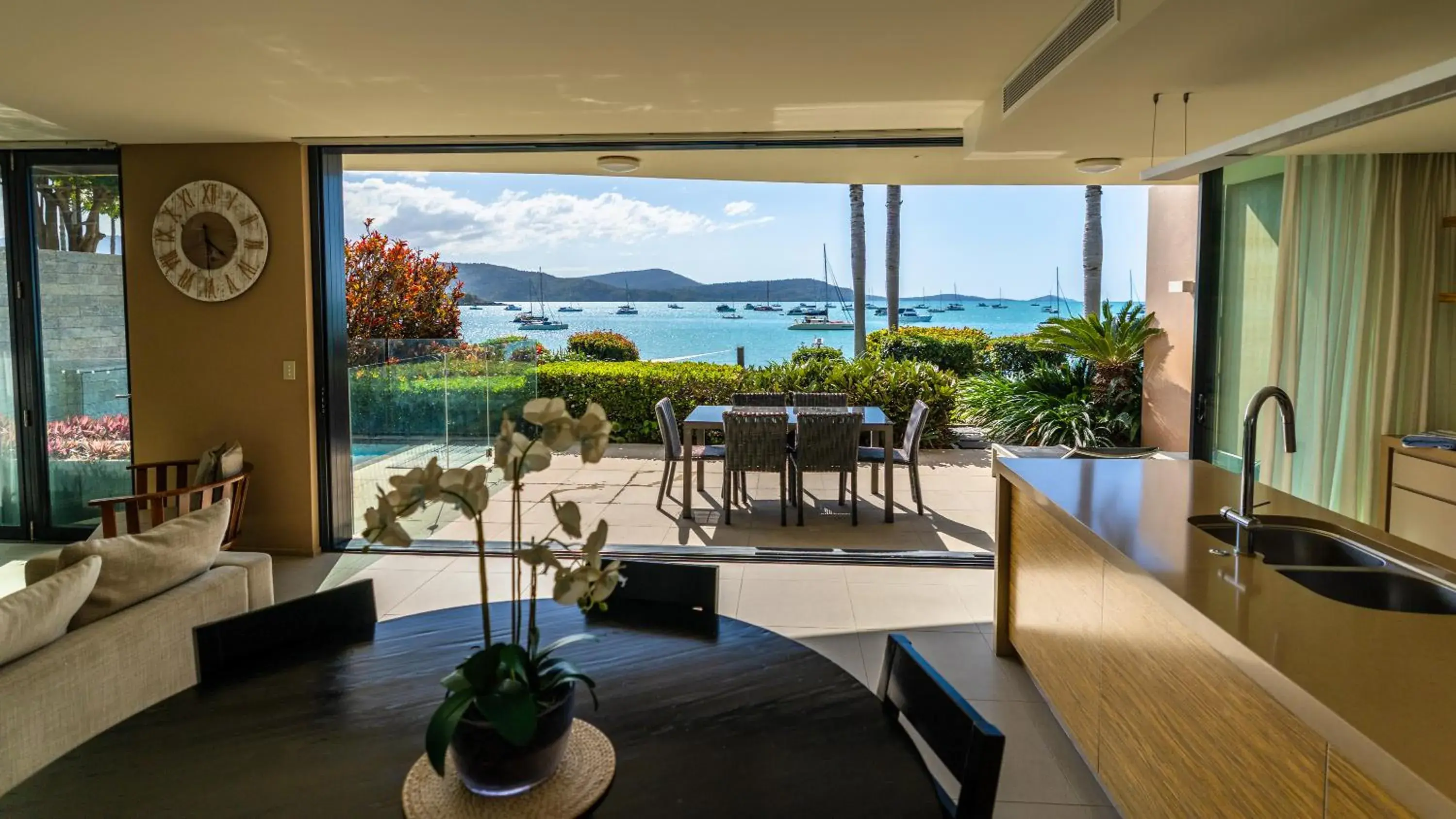 Living room in Mirage Whitsundays Living room in Mirage Whitsundays