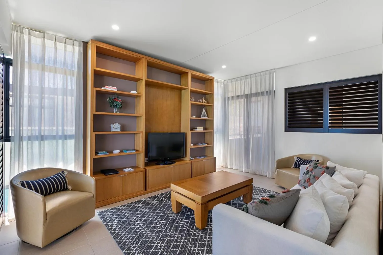 Living room in Mirage Whitsundays