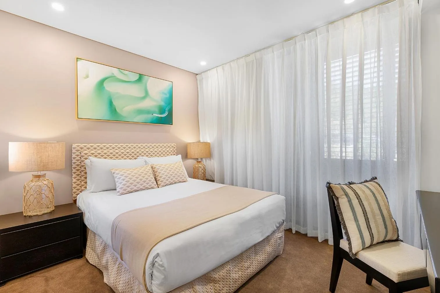 Bedroom, Bed in Mirage Whitsundays