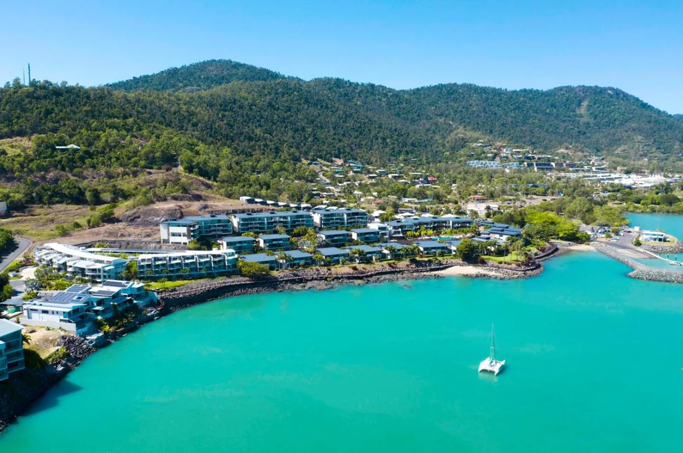 Bird's eye view in Mirage Whitsundays
