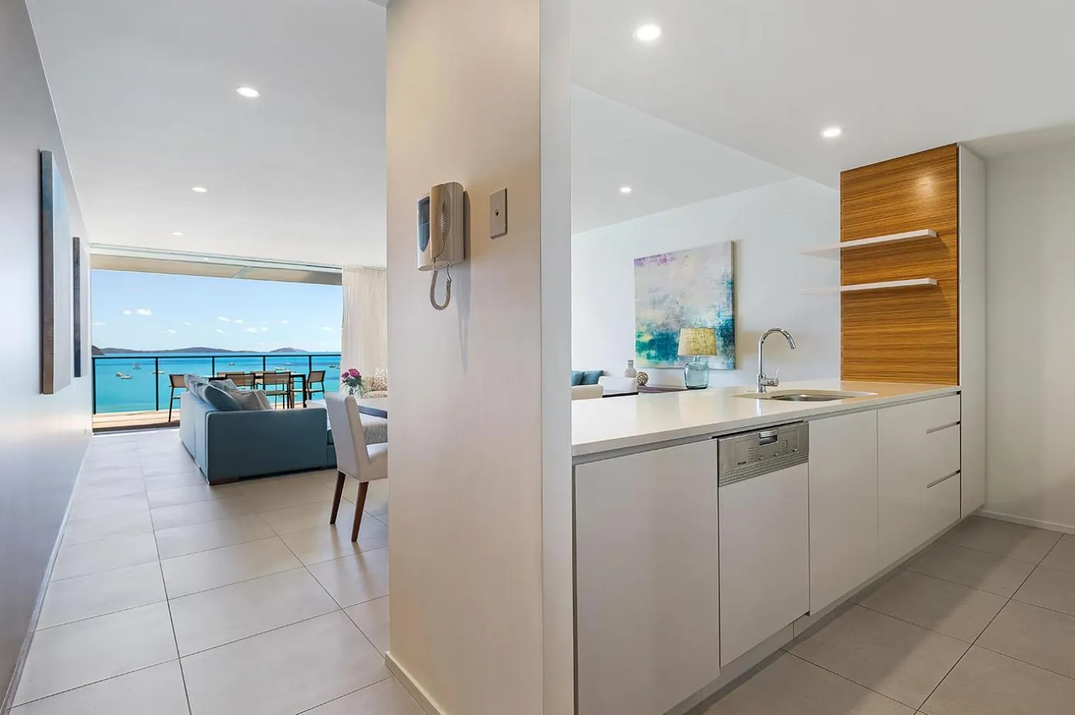 kitchen in Mirage Whitsundays