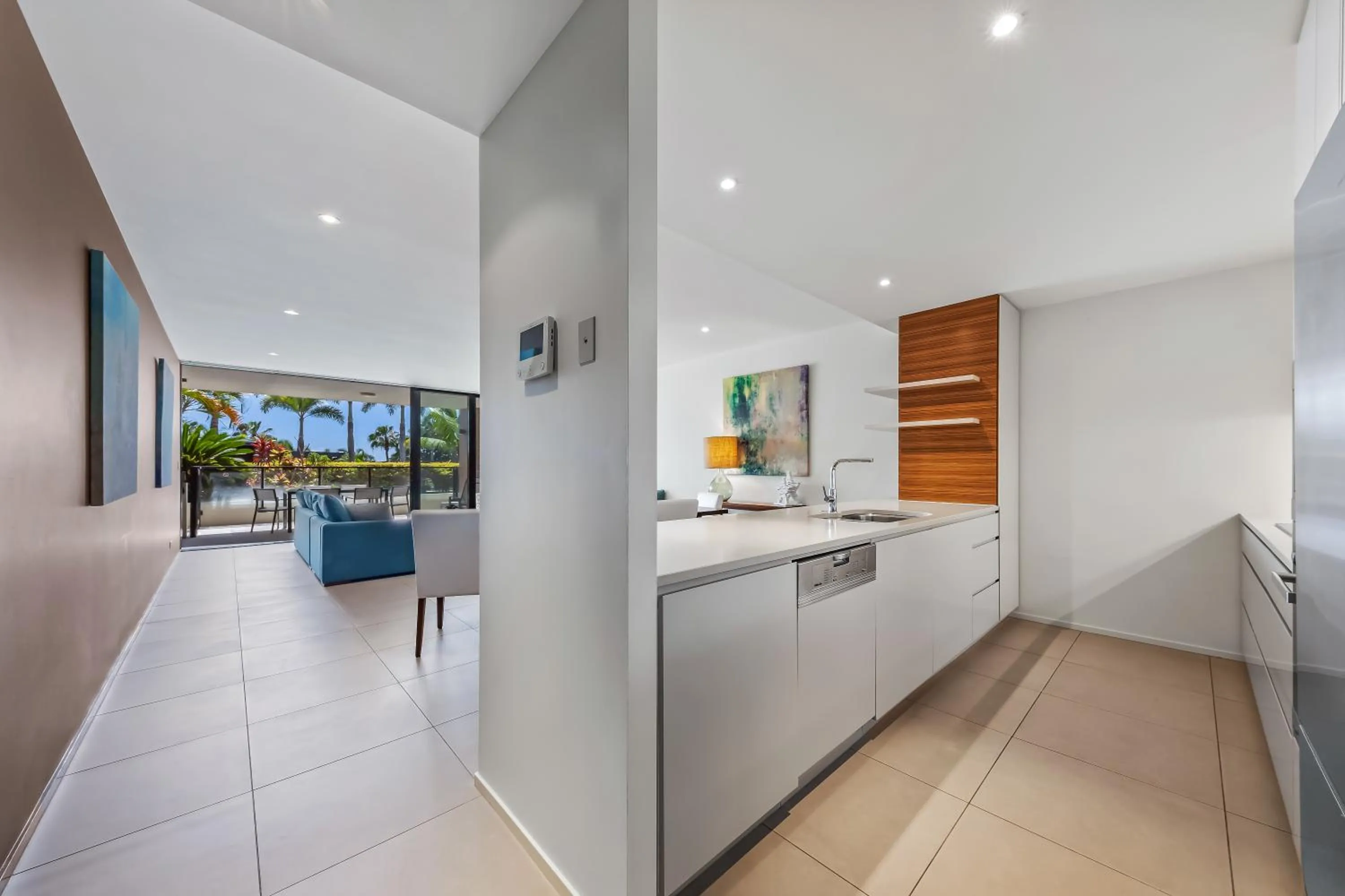 kitchen in Mirage Whitsundays