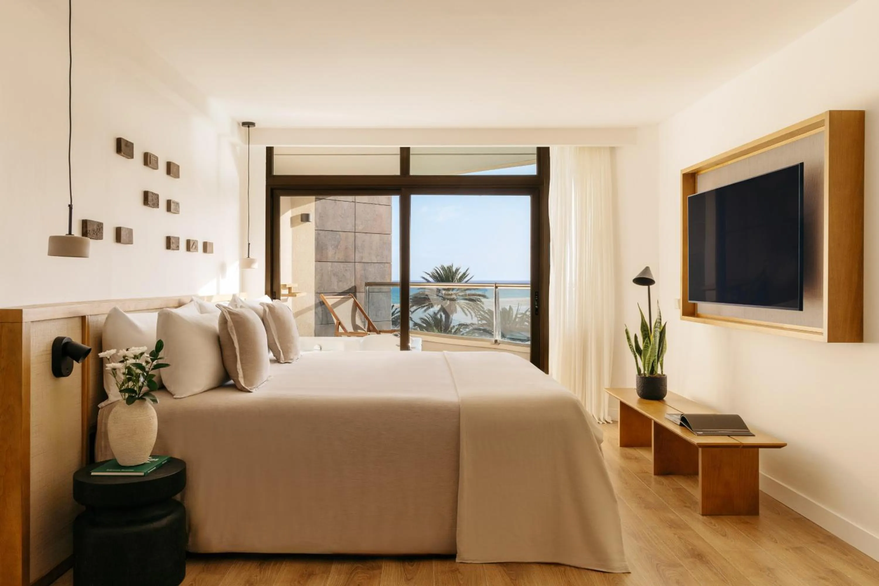 Bedroom, Bed in Paradisus by Meliá Fuerteventura - All Inclusive