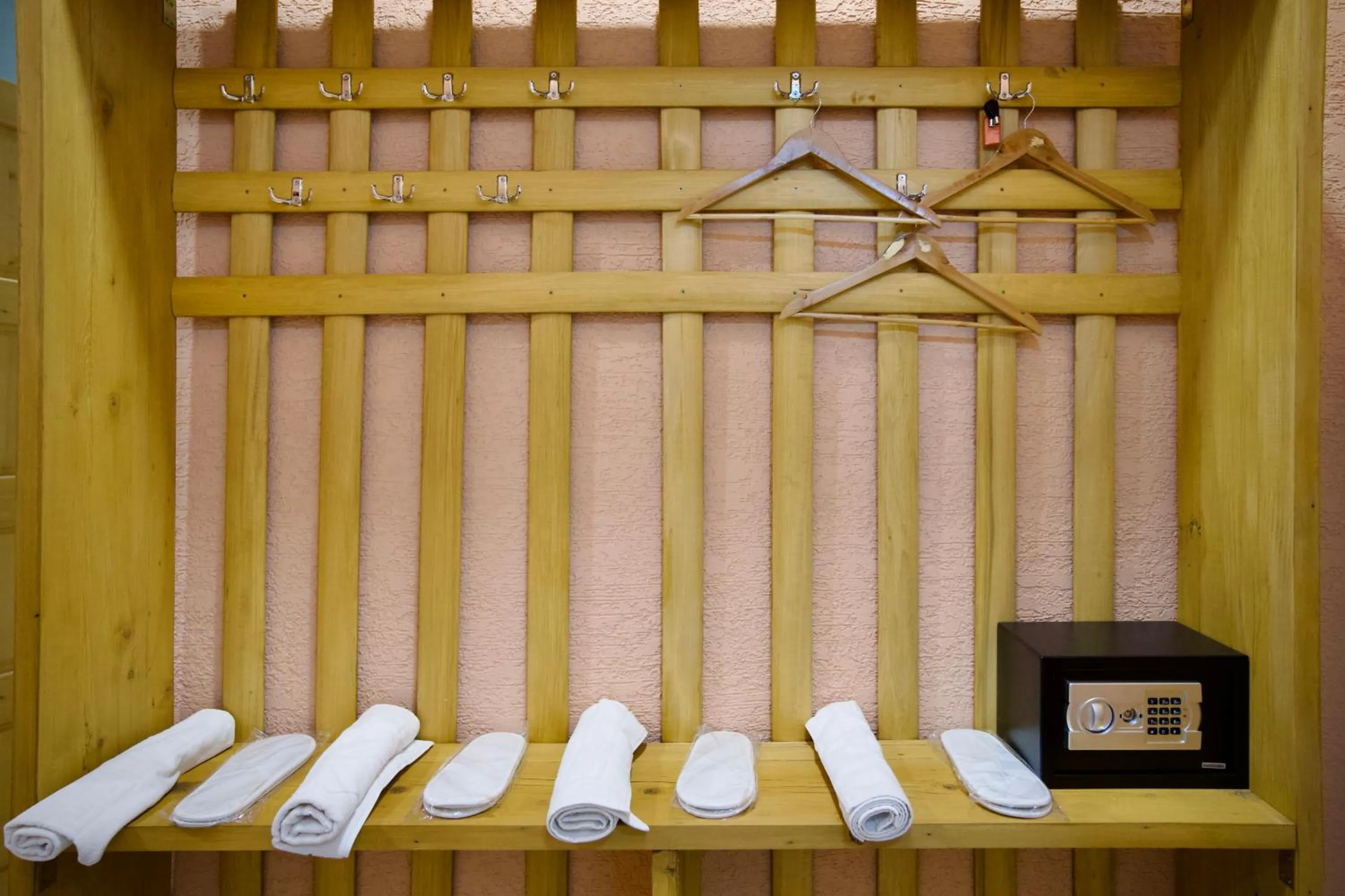 towels in Hotel Mogzauri