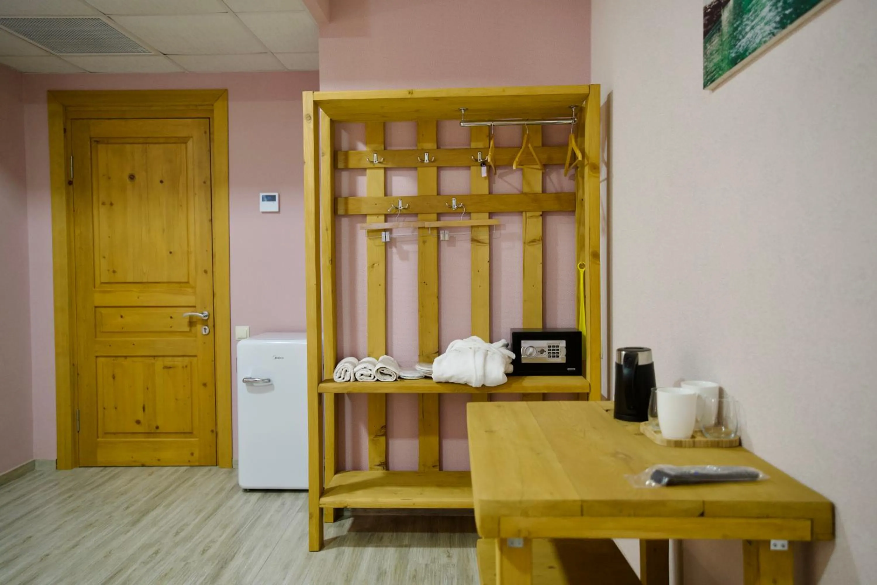 Coffee/tea facilities in Hotel Mogzauri