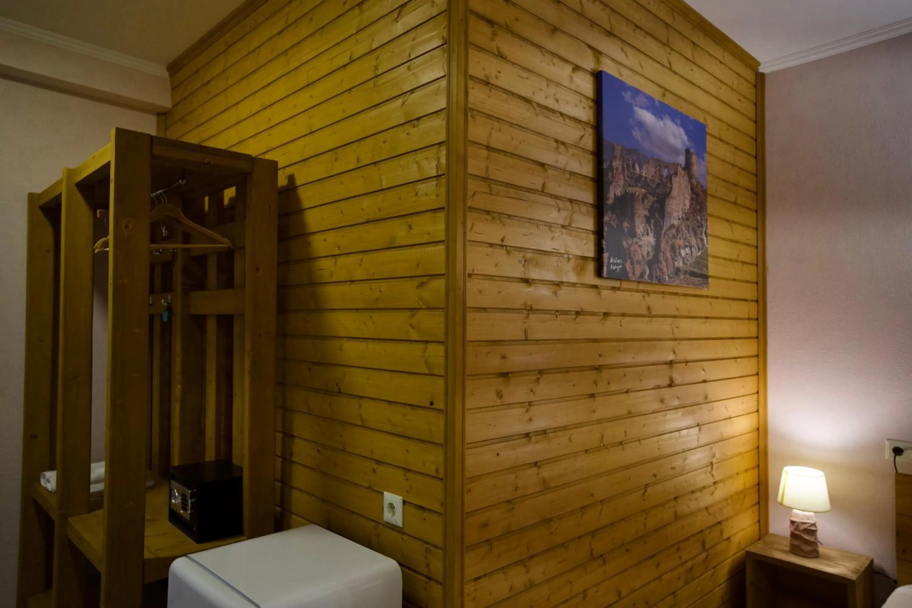 wardrobe in Hotel Mogzauri