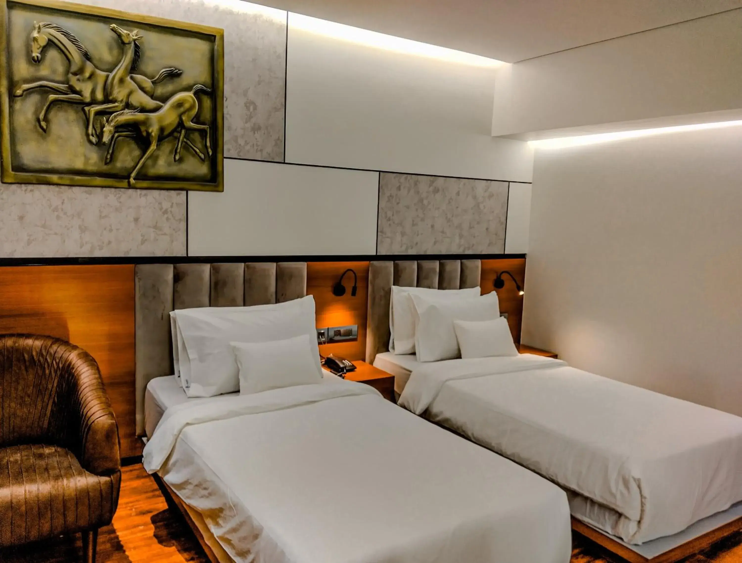 Bed in Hotel NOAH SPIRE Bed in Hotel NOAH SPIRE