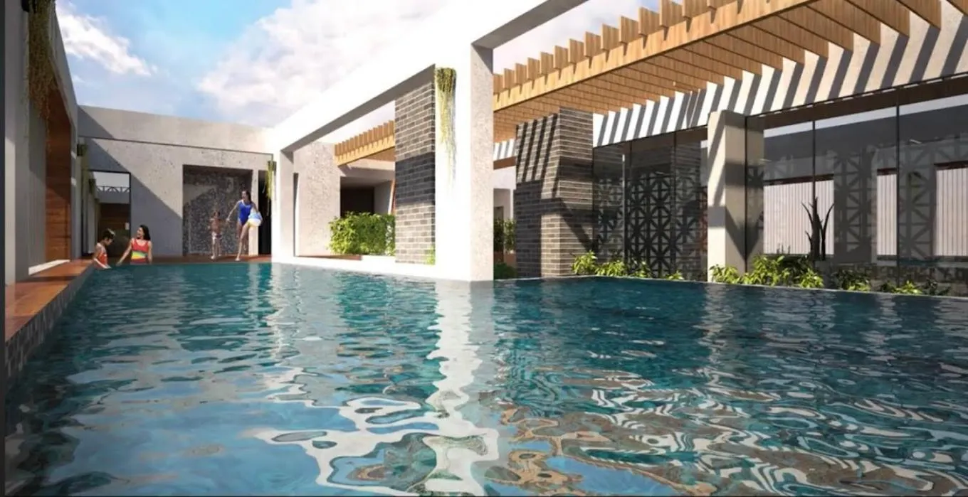 Pool view in Hotel NOAH SPIRE