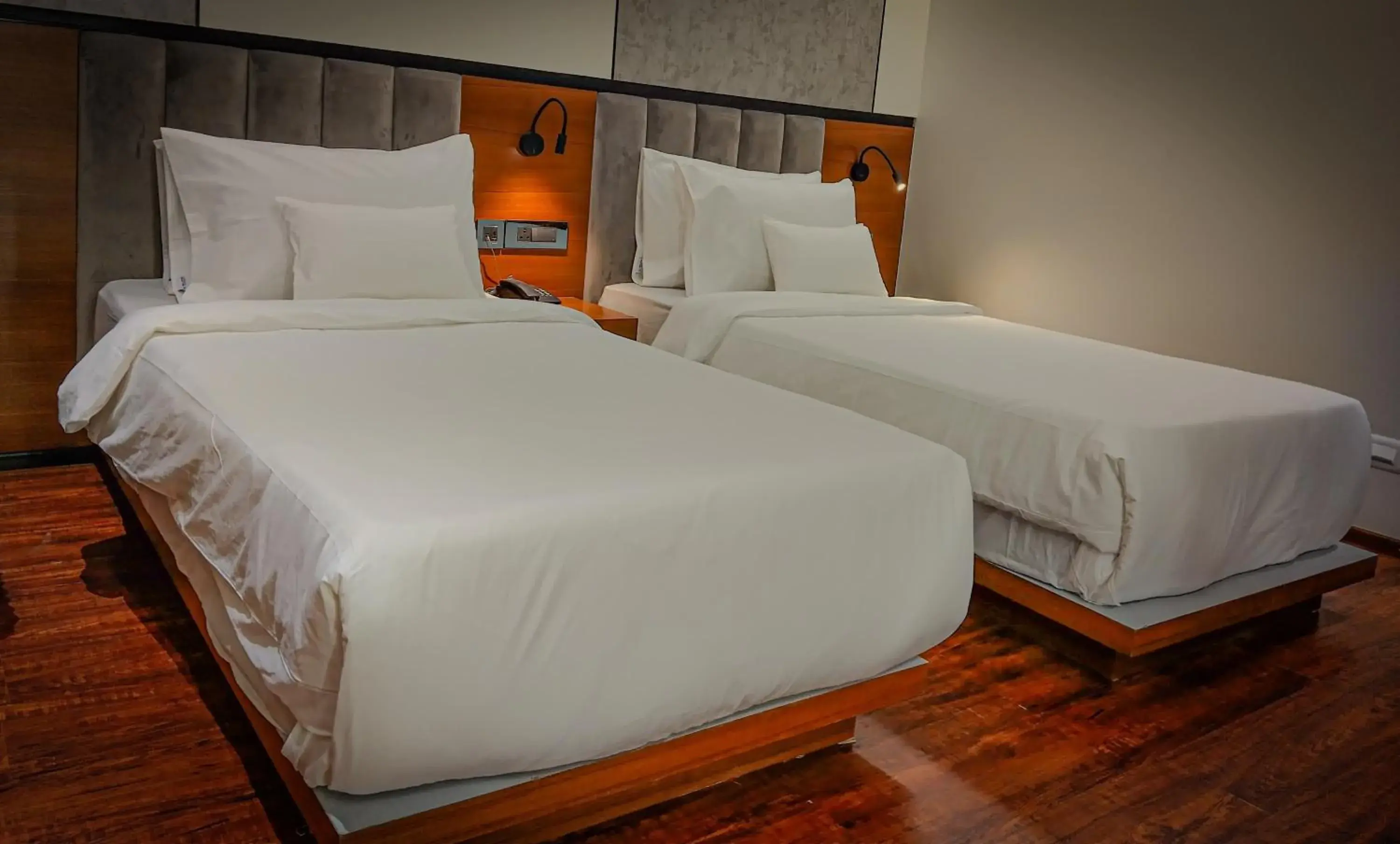 Bed in Hotel NOAH SPIRE Bed in Hotel NOAH SPIRE