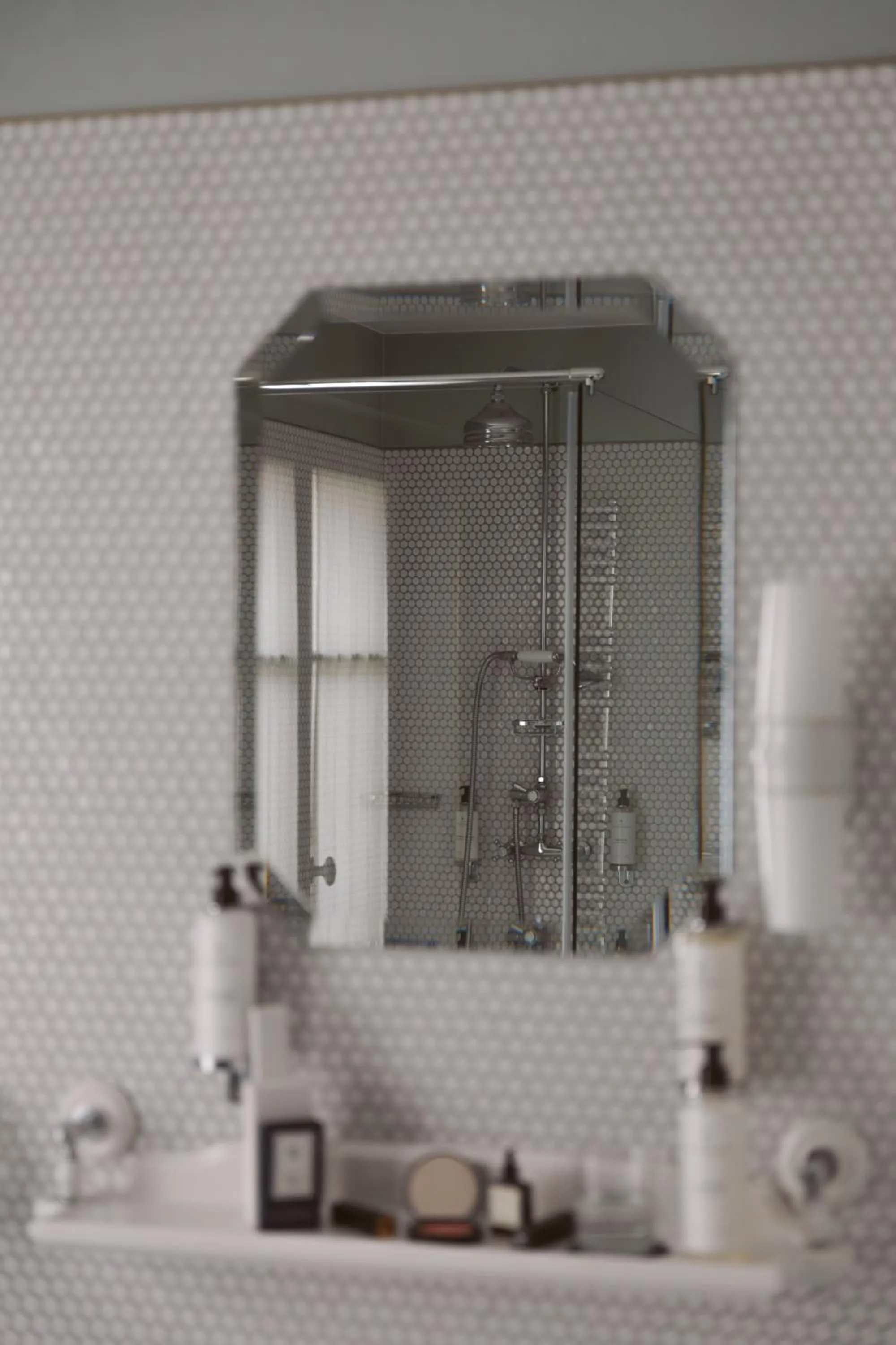 Bathroom in Hotel Bachaumont