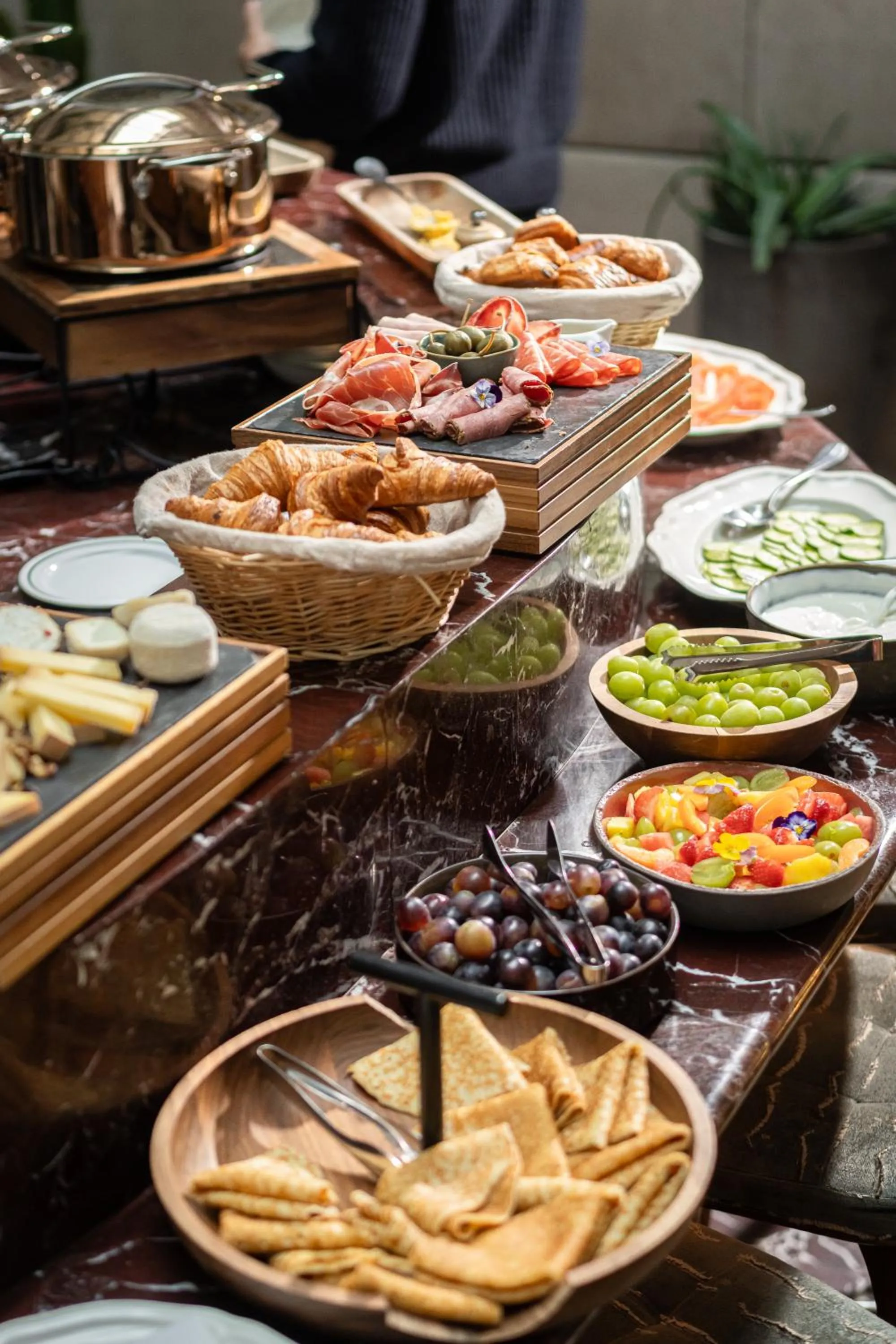 Food and drinks in Hotel Bachaumont