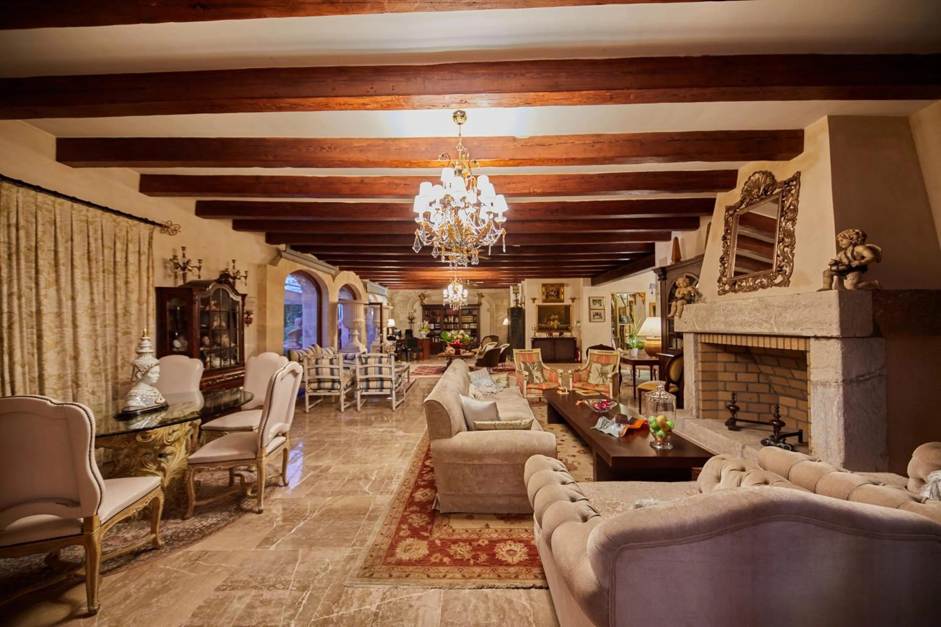 Lounge or bar in Agroturismo Sa Vinya des Convent