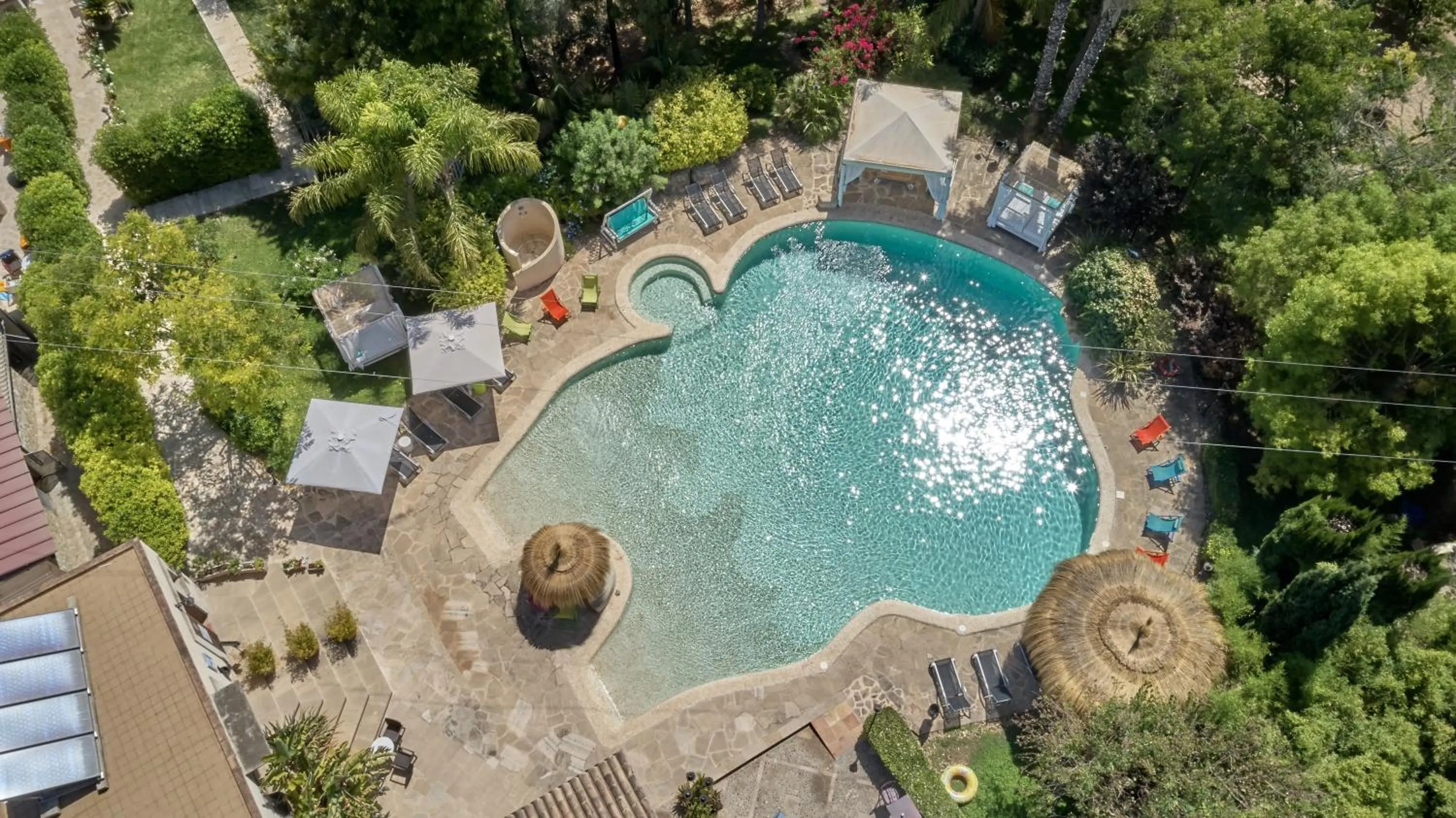 Bird's eye view in Agroturismo Sa Vinya des Convent