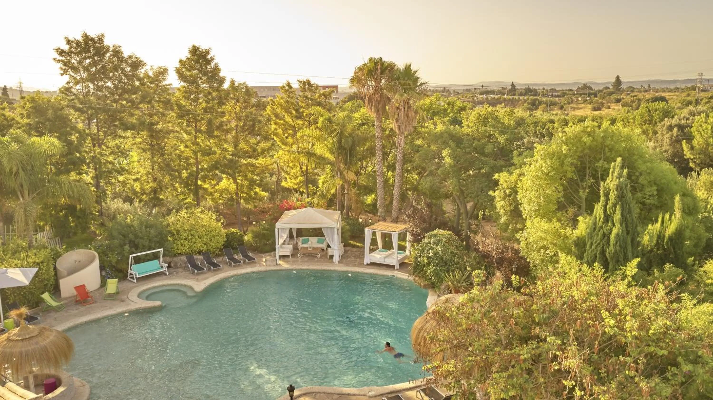 Swimming pool in Agroturismo Sa Vinya des Convent