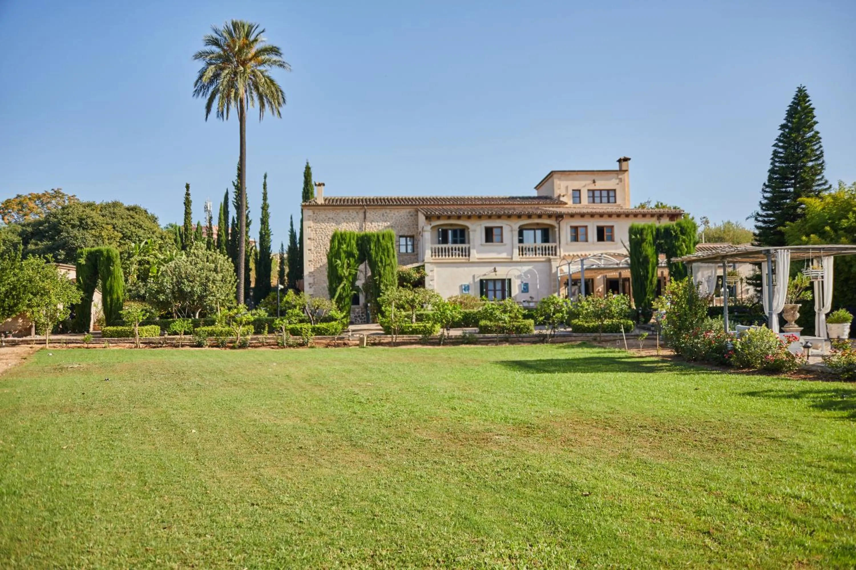 Garden in Agroturismo Sa Vinya des Convent