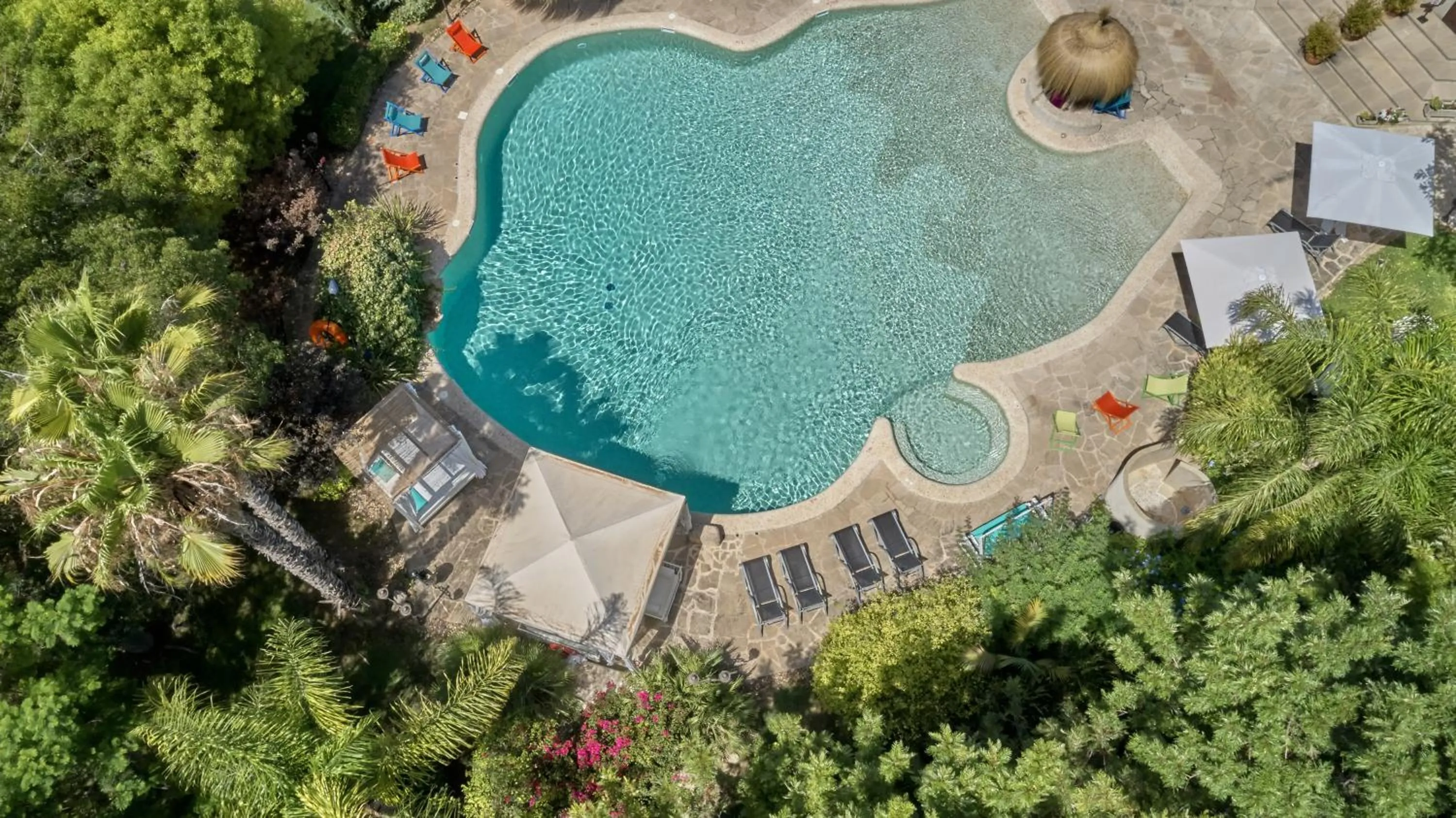 Bird's eye view in Agroturismo Sa Vinya des Convent