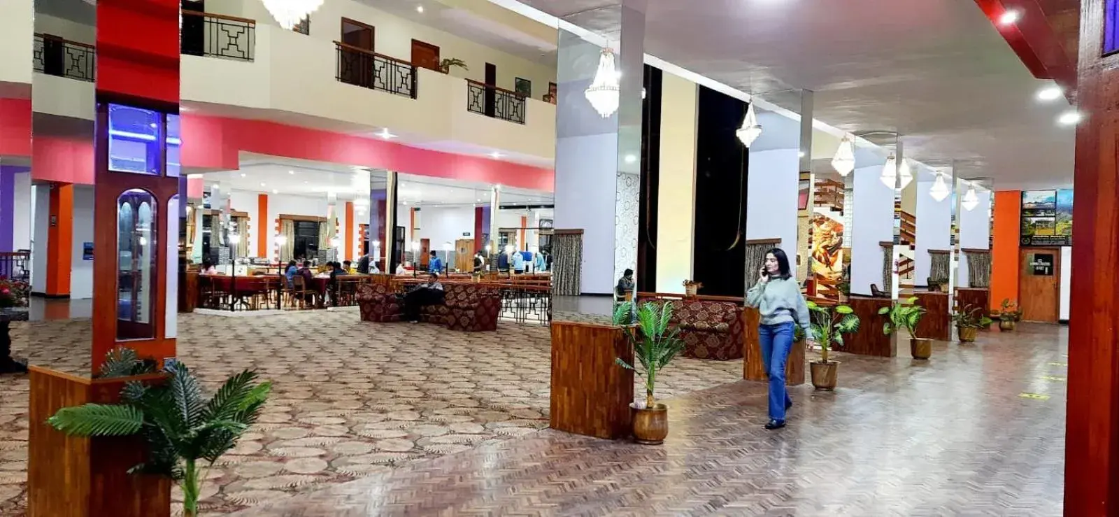 Lobby or reception in The Monarch Lobby or reception in The Monarch