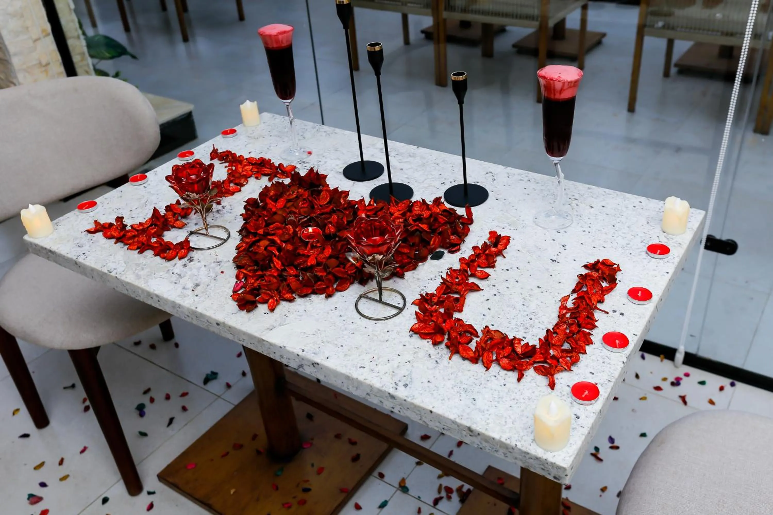 wedding in Rixoss tower Pyramids View