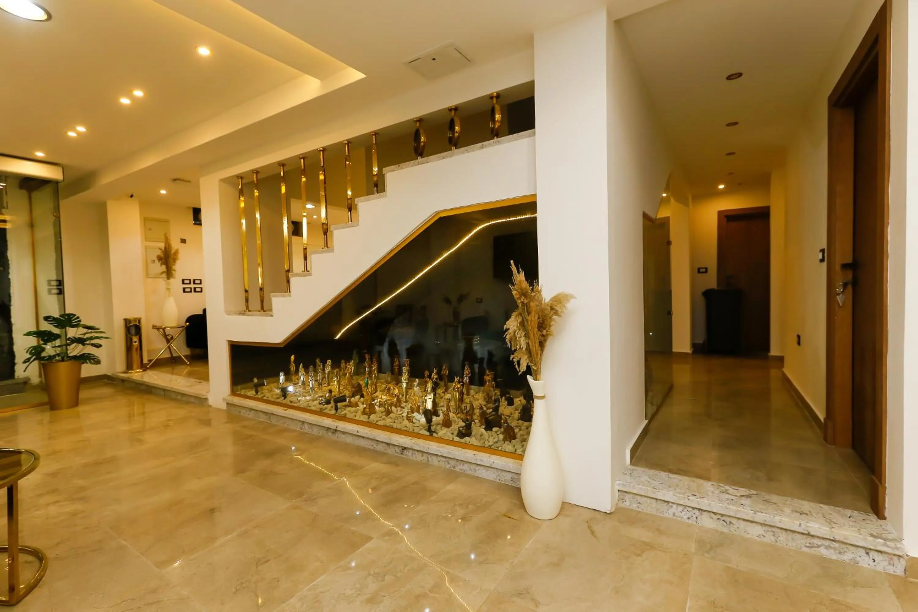 Lobby or reception in Rixoss tower Pyramids View