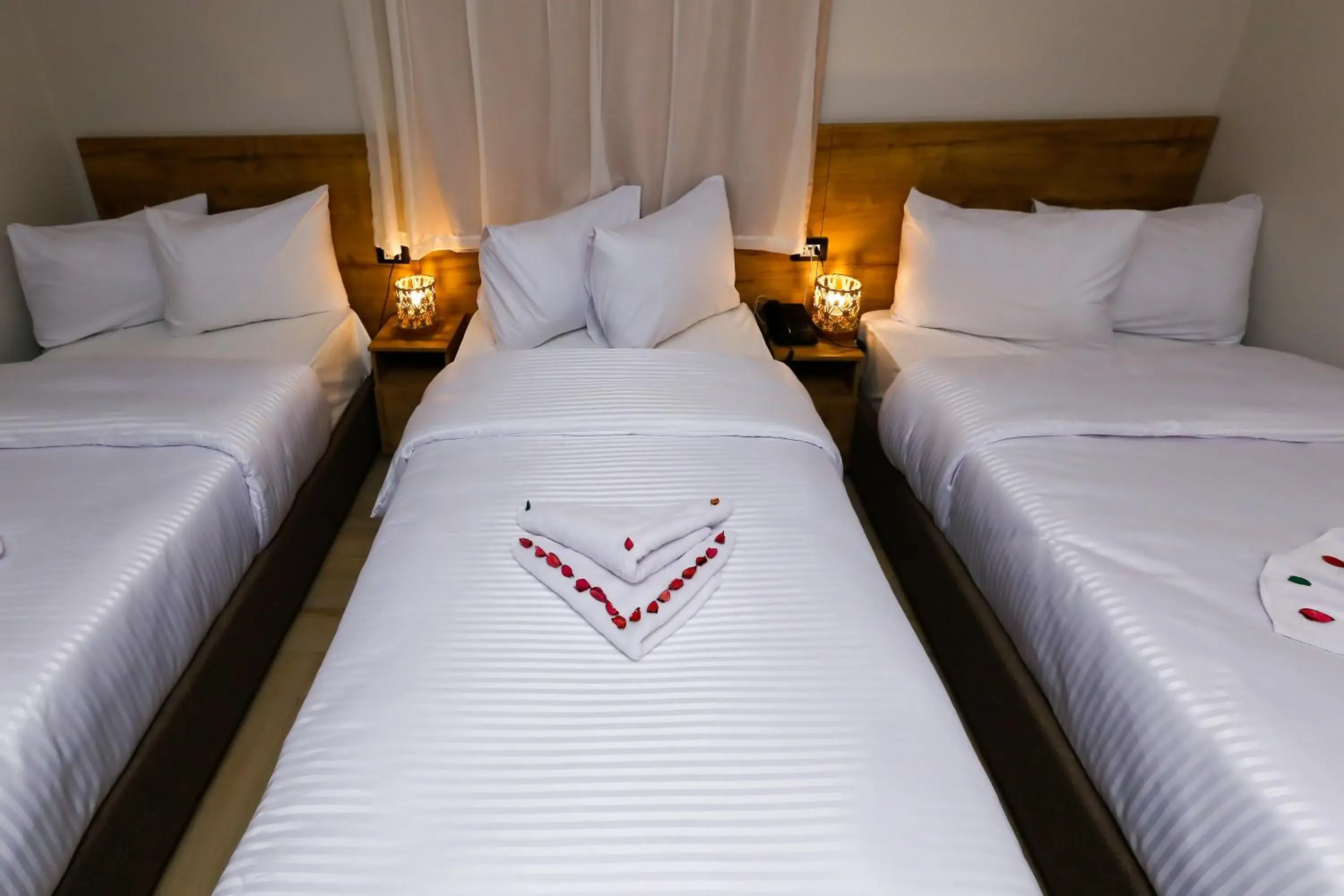 Triple Room with City View in Rixoss tower Pyramids View Triple Room with City View in Rixoss tower Pyramids View