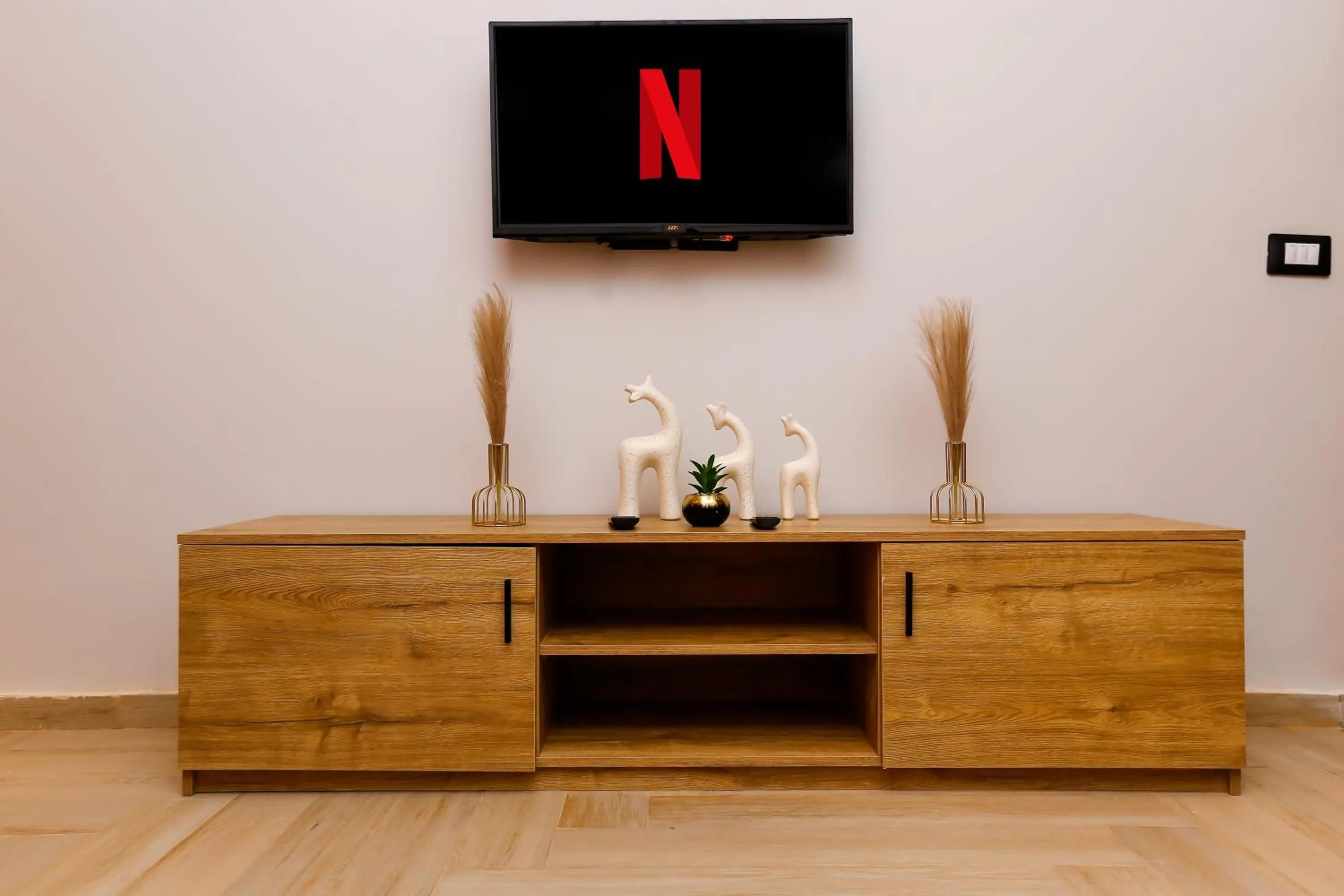 Communal lounge/ TV room in Rixoss tower Pyramids View