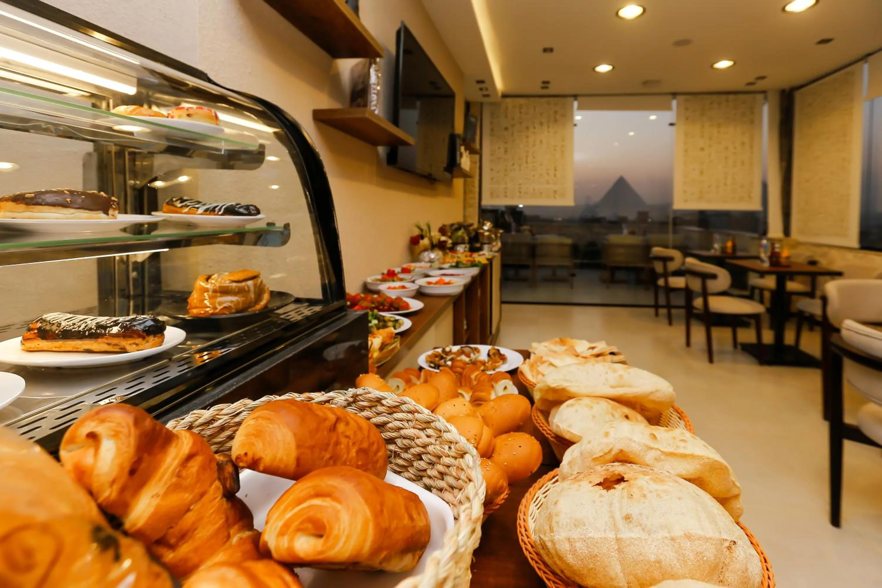 Living room in Rixoss tower Pyramids View