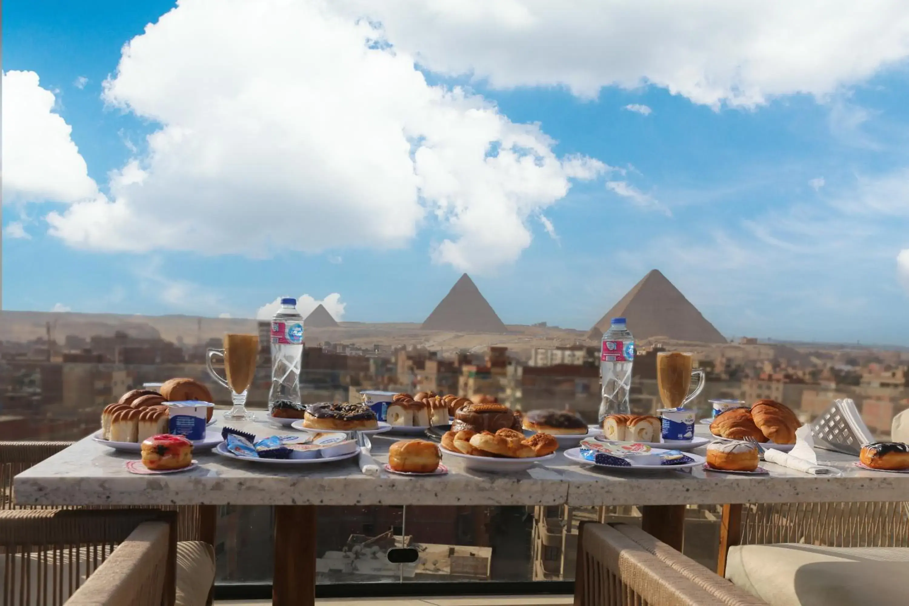 Rixoss tower Pyramids View Rixoss tower Pyramids View