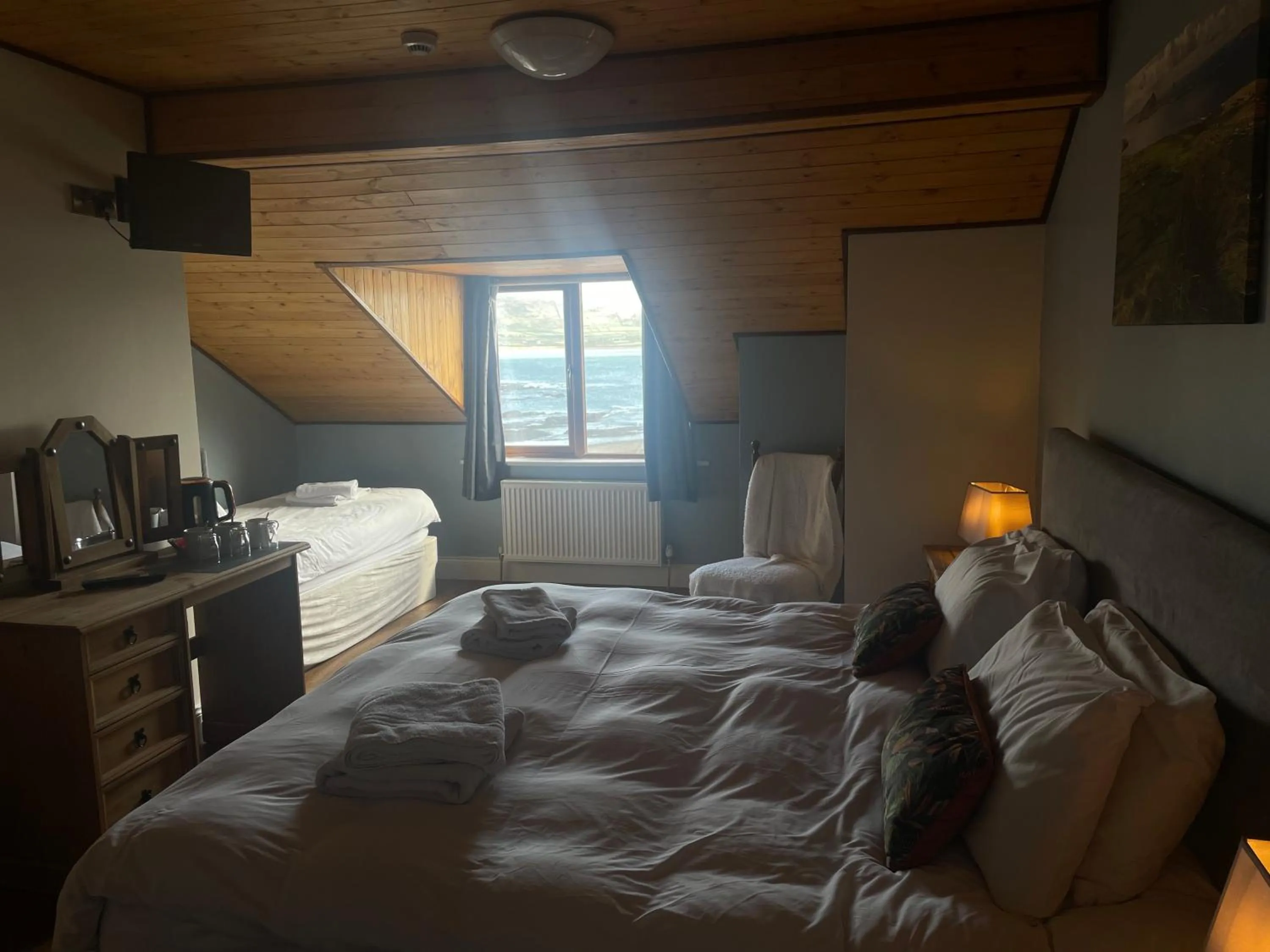 Bed in The Coastguard House @ Tigh T.P.