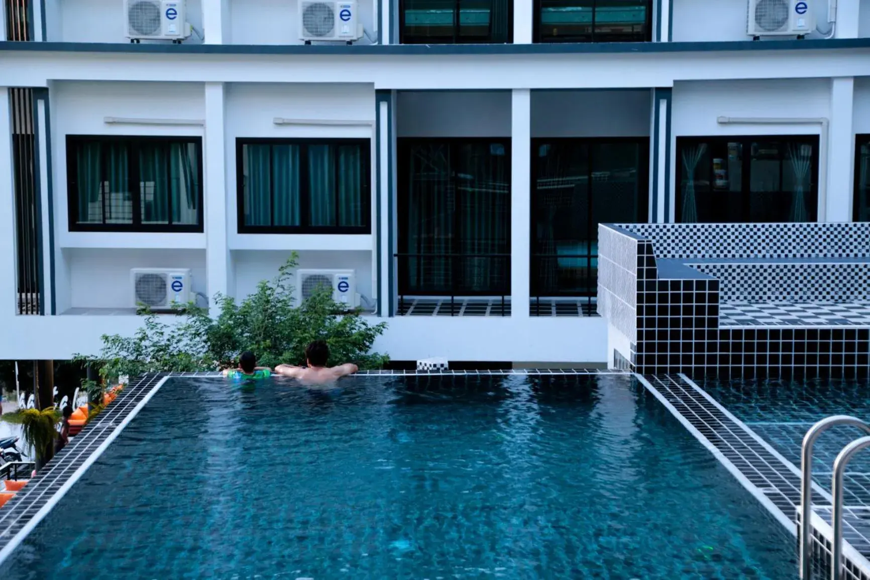 Pool view in Chaantalay Hotel Pool view in Chaantalay Hotel