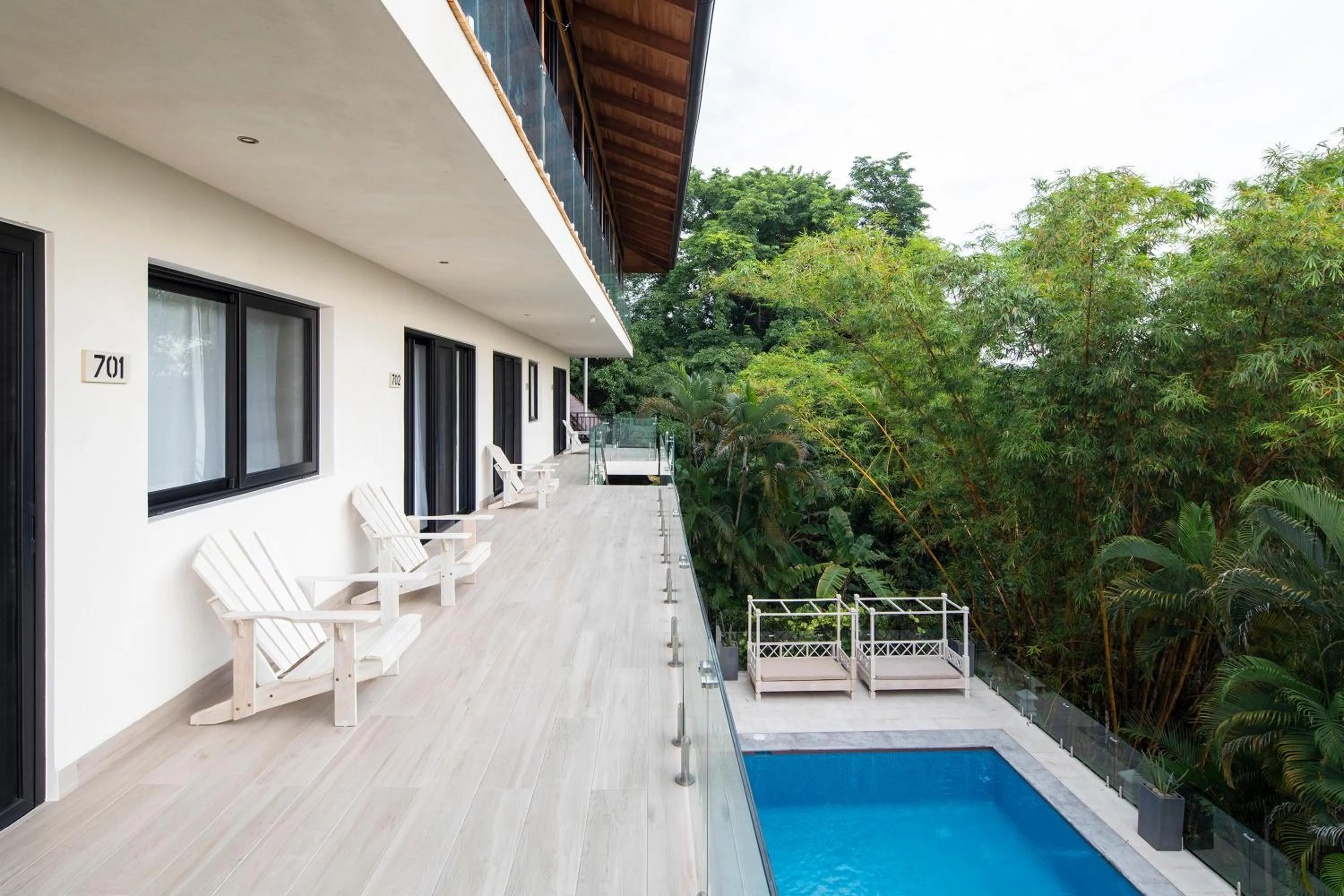 Patio in Bodhi Tree Yoga Resort