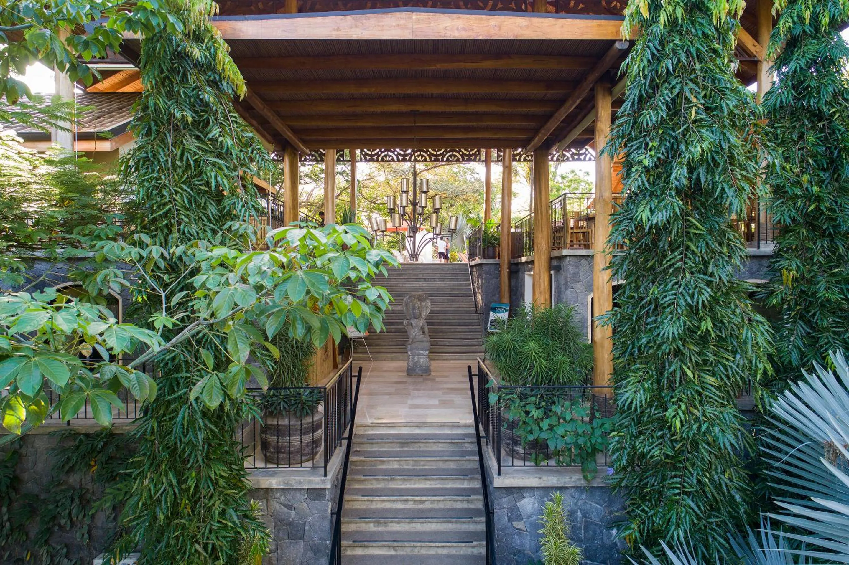Garden in Bodhi Tree Yoga Resort
