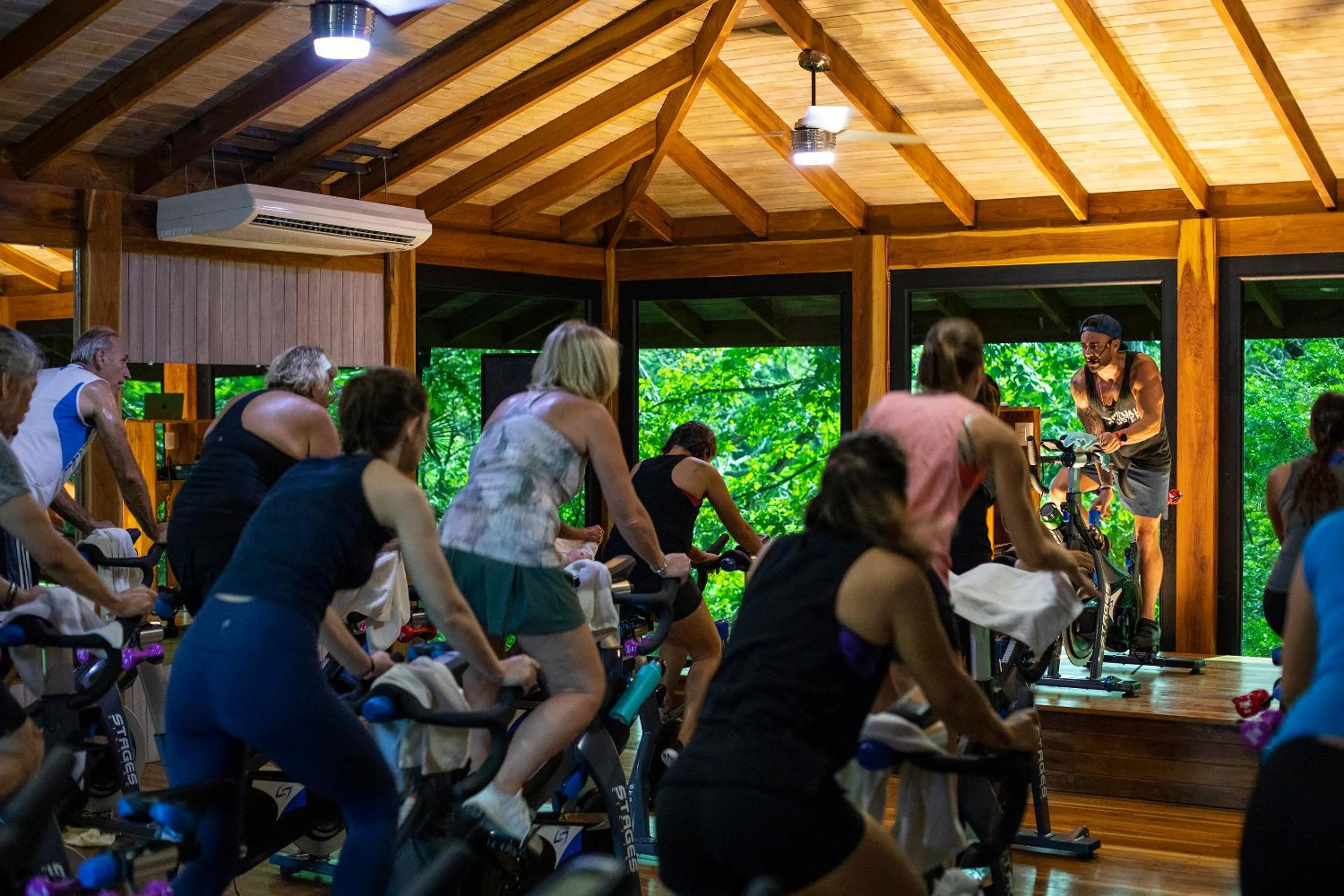 People in Bodhi Tree Yoga Resort