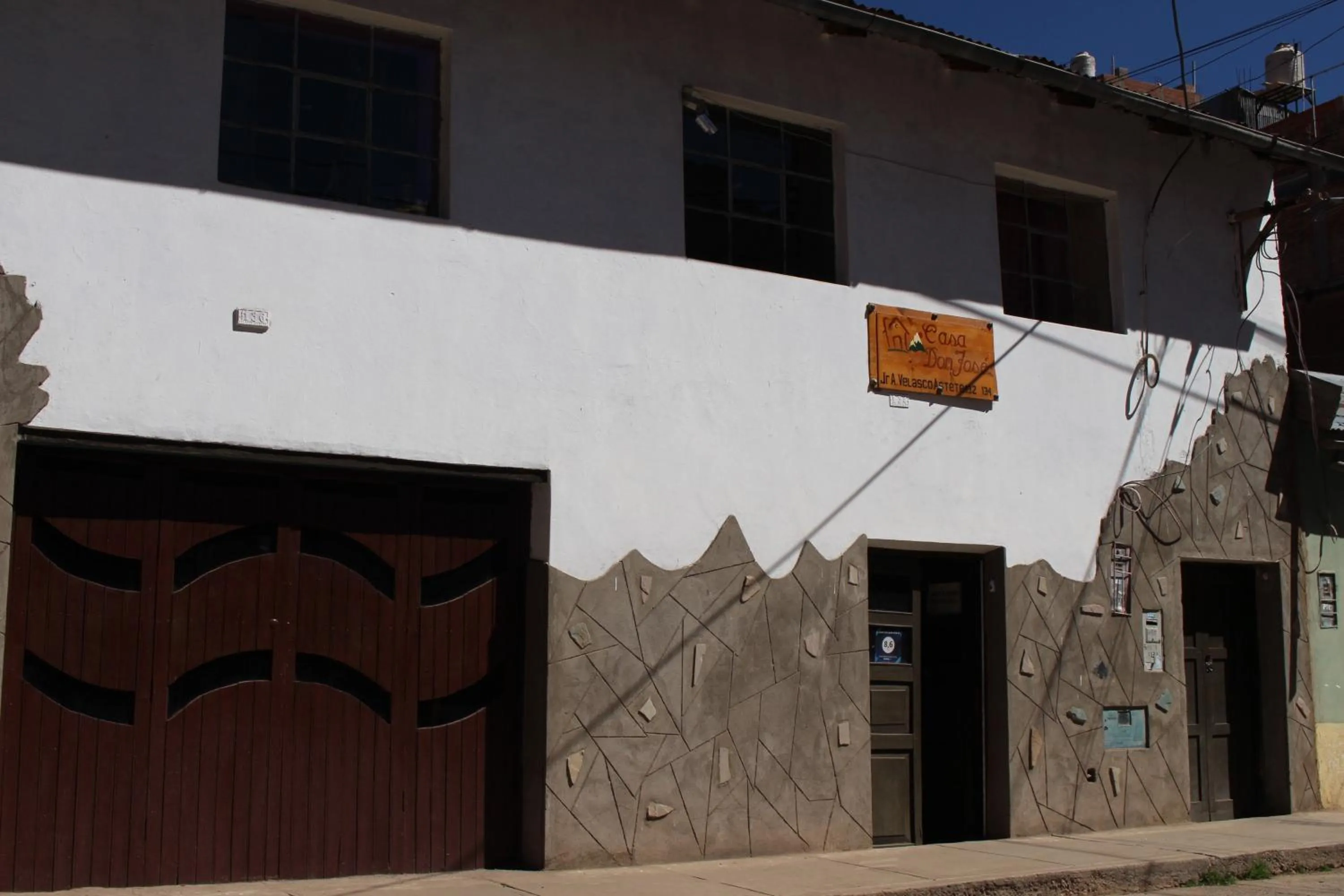 Facade/entrance in Casa Don Jose B & B