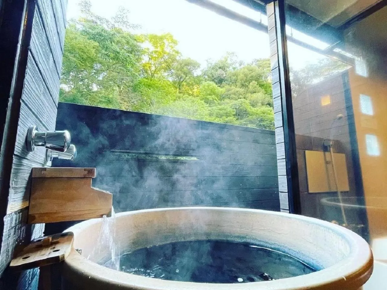 Open Air Bath in LiVEMAX RESORT Shizuoka Amagiyugashima