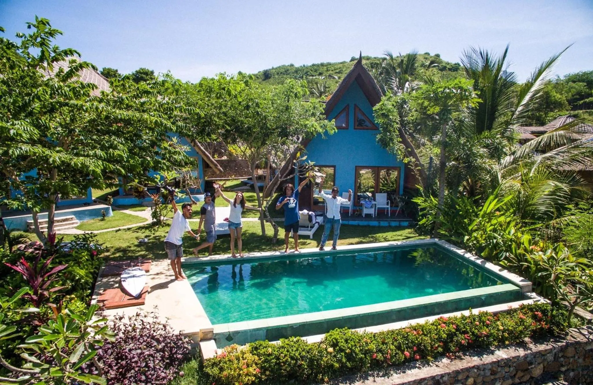 Blue Monkey Retreat Areguling Lombok