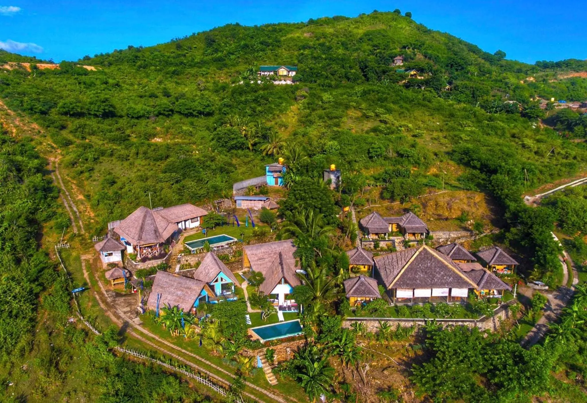 Blue Monkey Retreat Areguling Lombok